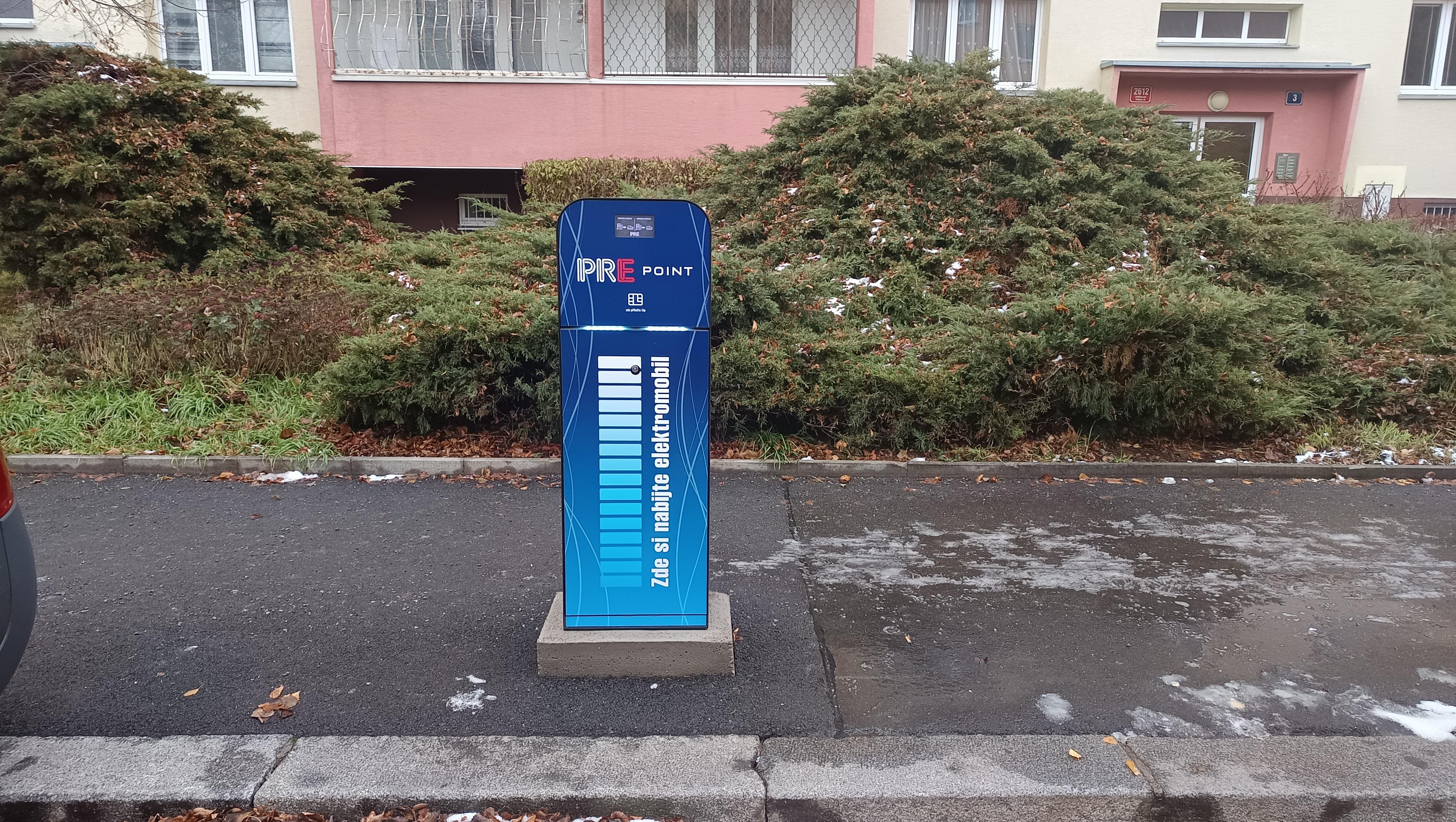 PREpoint - nabíjecí stanice PRE