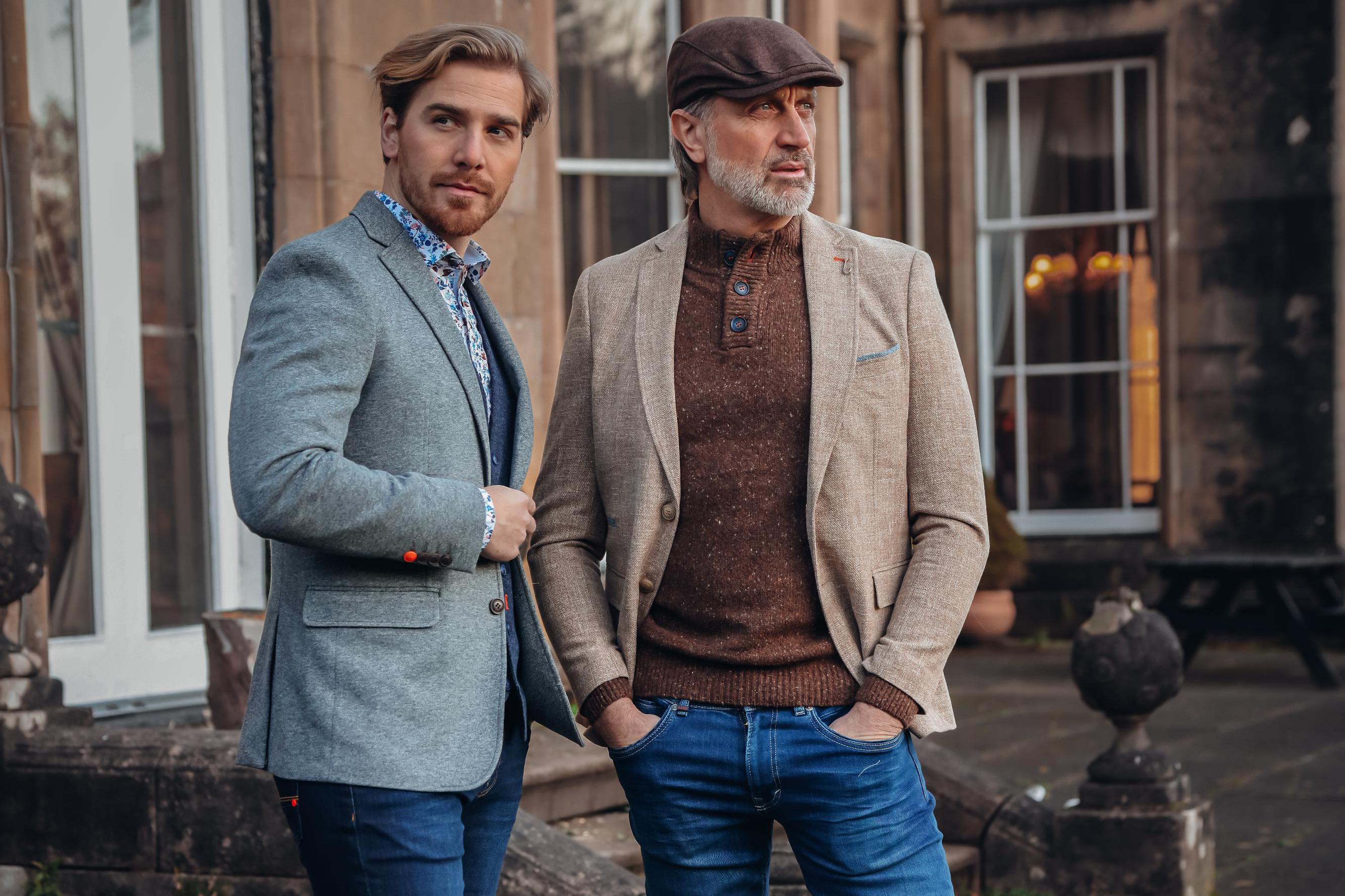 Pánská saka s nadhledem