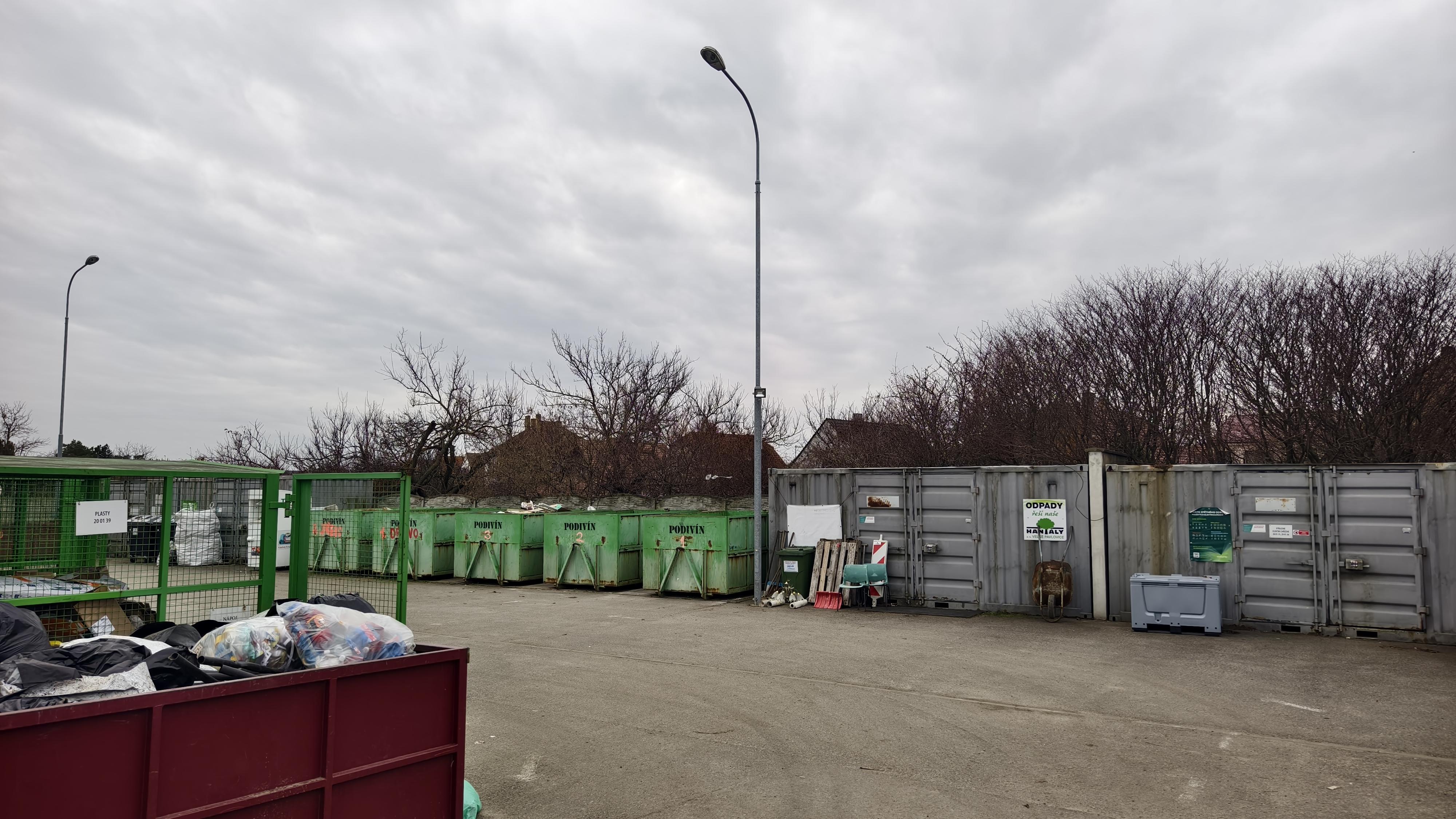 Sběrné středisko odpadů Podivín