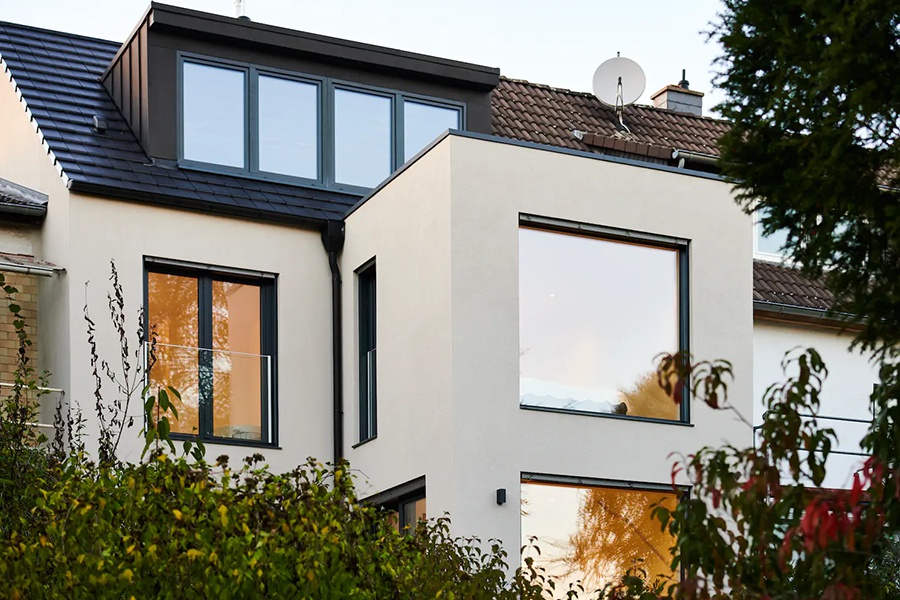Plastová okna vyvinutá pro rodinné domy.