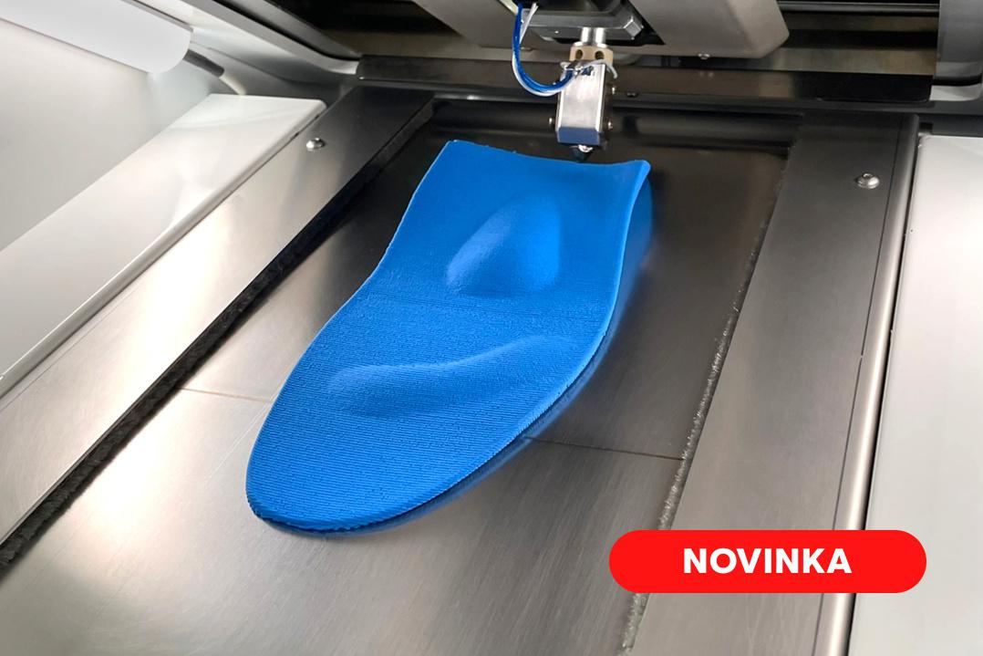 Tisk 3D vložek do bot na míru