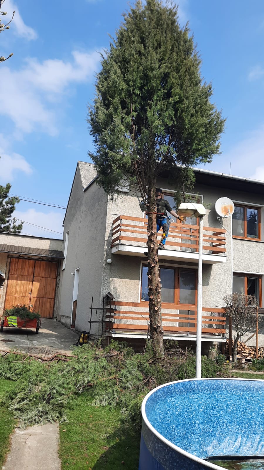 Výškové práce Lukáš Navrátil foto 3