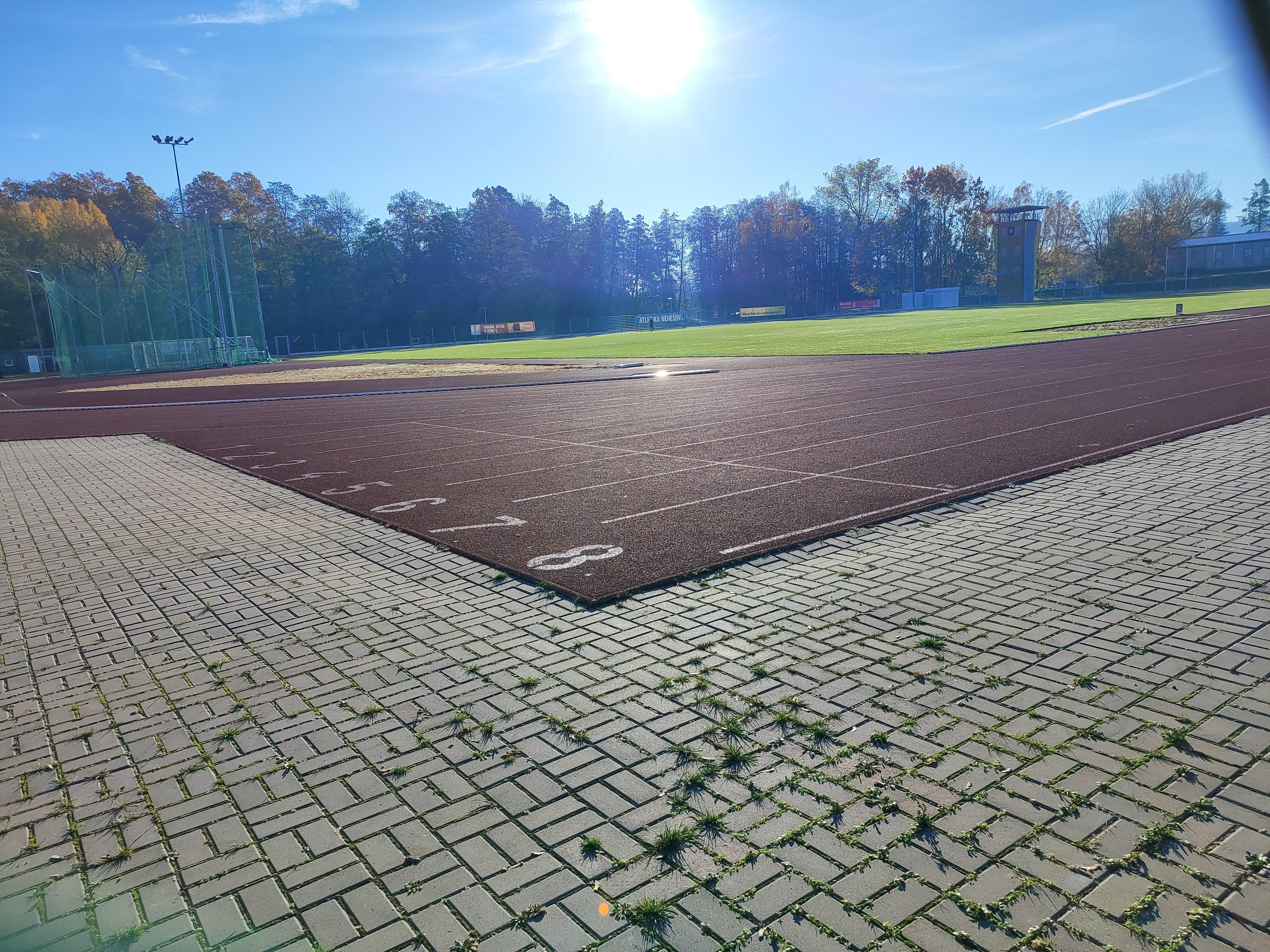 Městská sportovní zařízení Benešov - atletický stadion