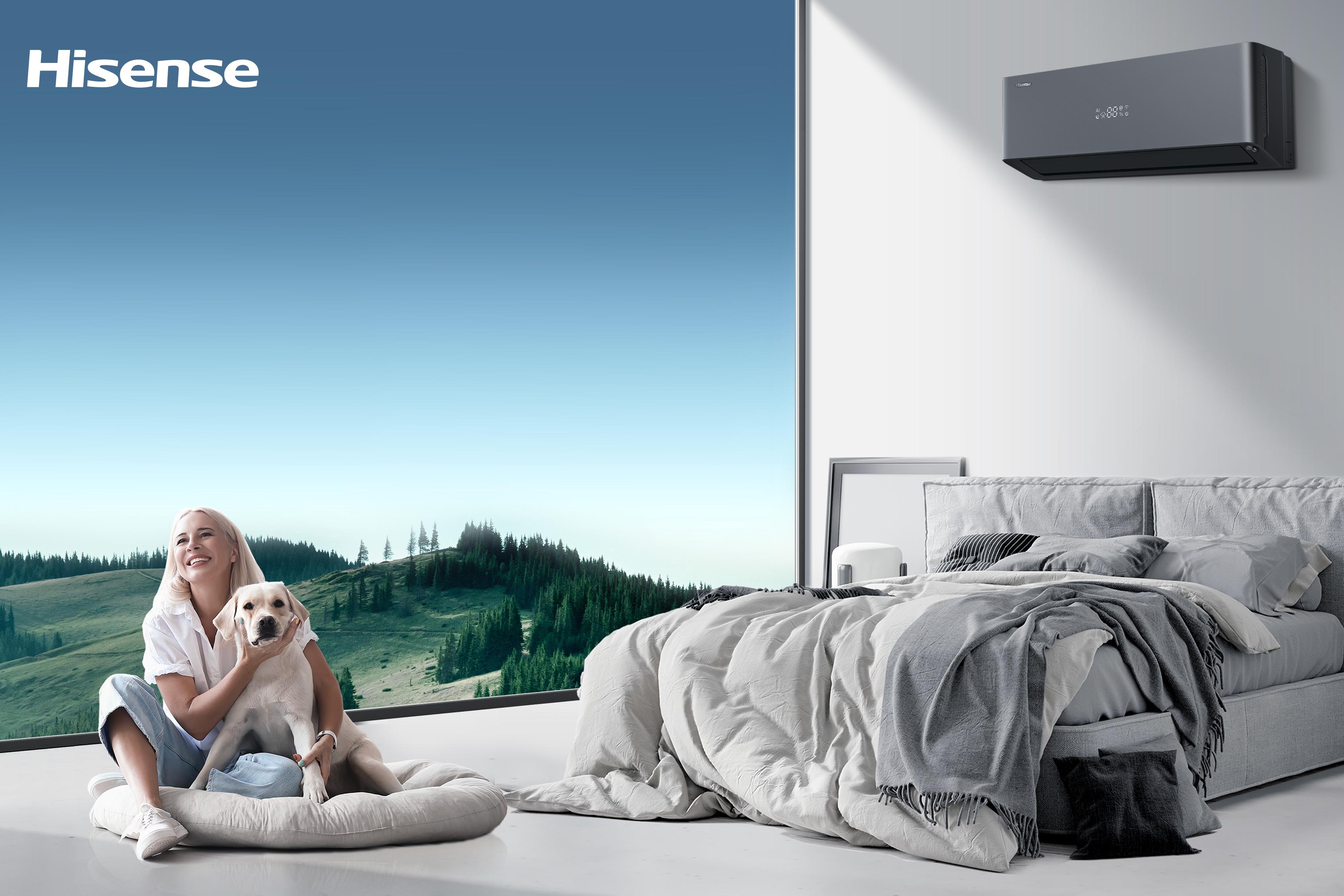 Klimatizace na topení HISENSE na chaty a chalupy