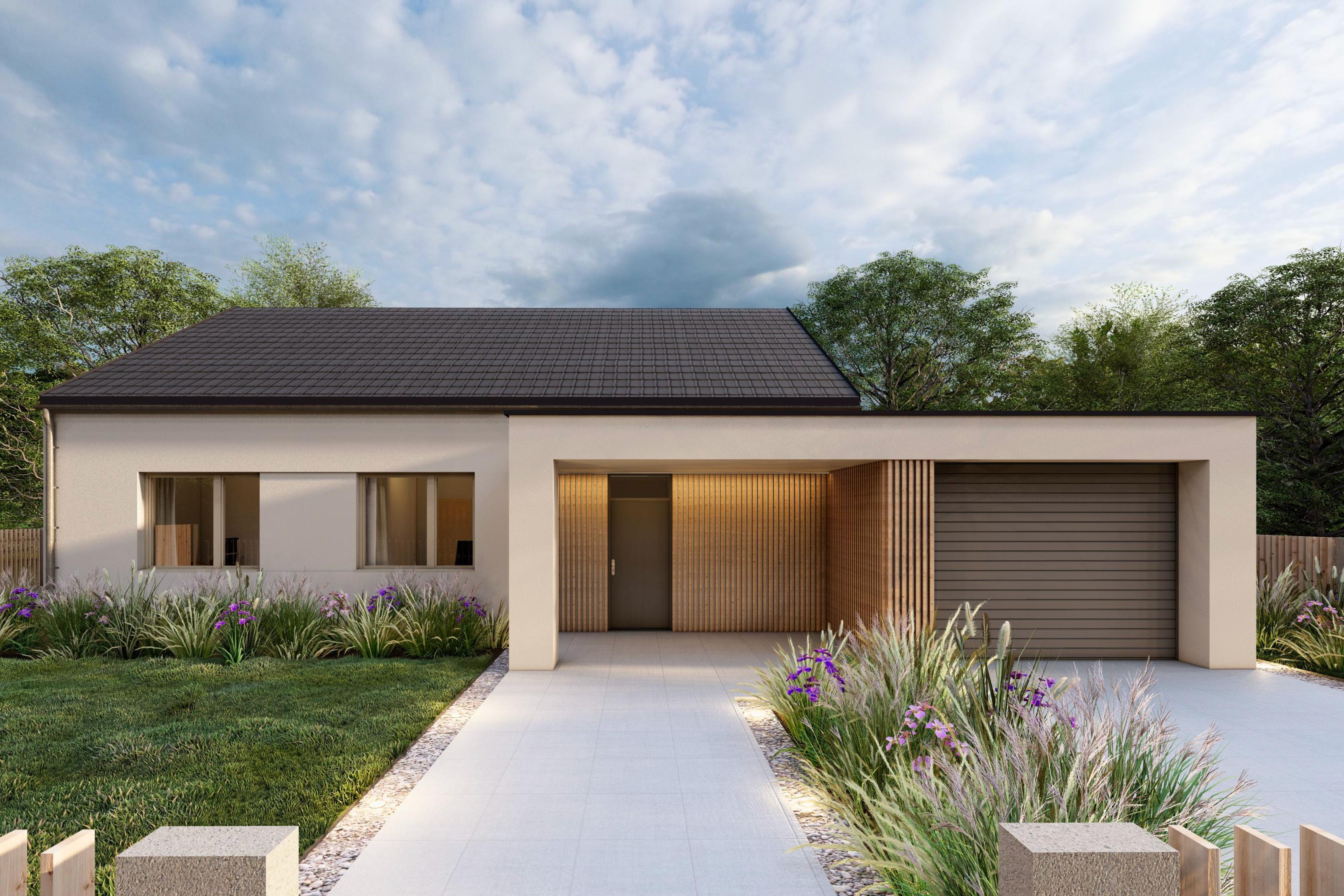 Bungalov od architekta