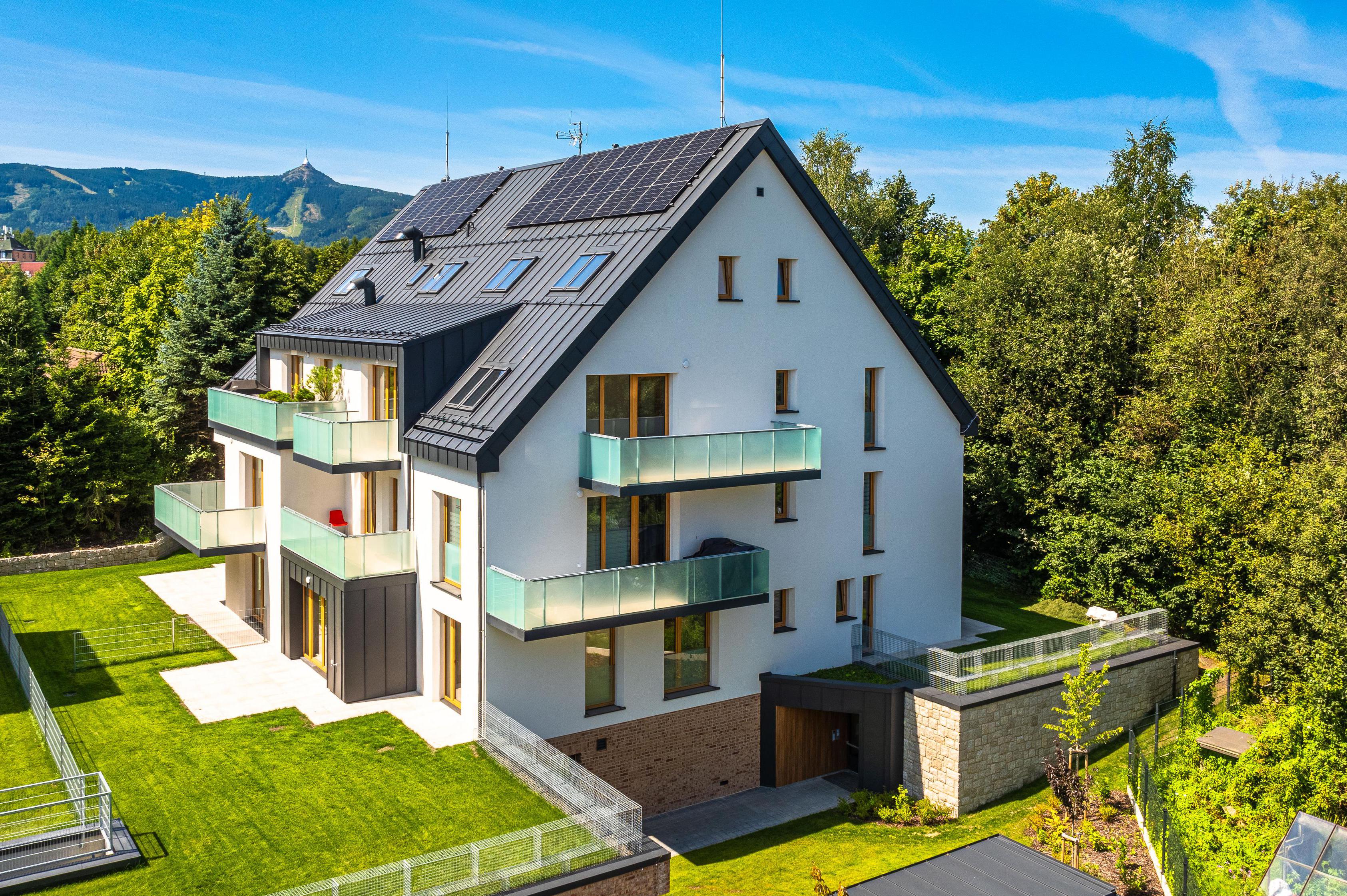 Prodej bytu se zahrádkou v úsporné novostavbě