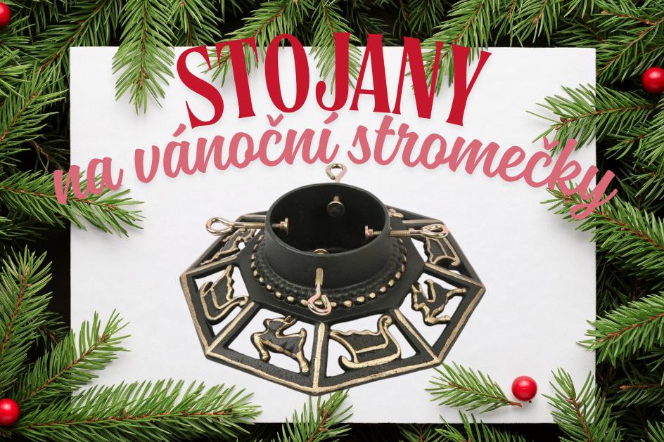 Kvalitní stojánky na vánoční stromky
