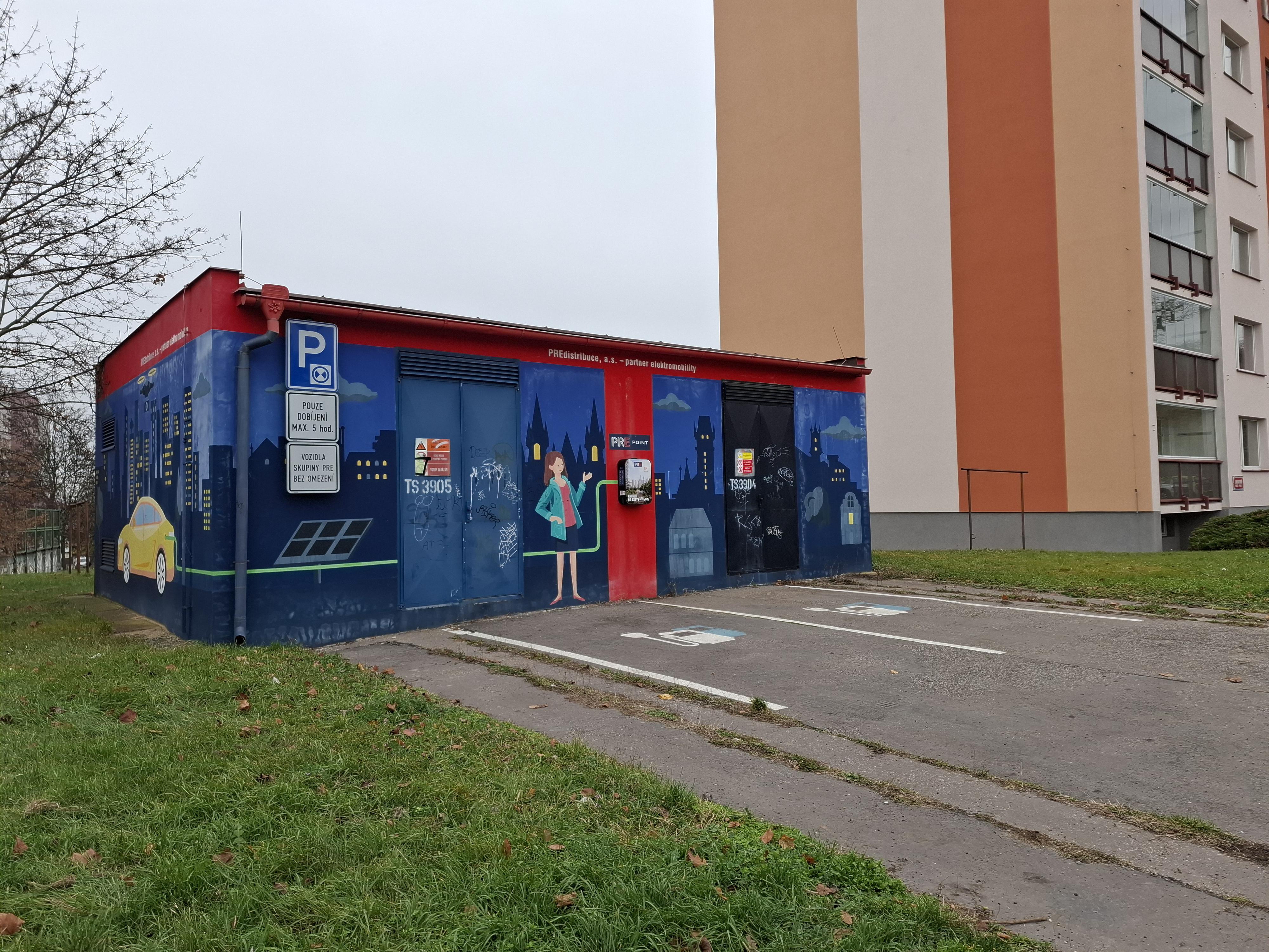 PREpoint - nabíjecí stanice PRE