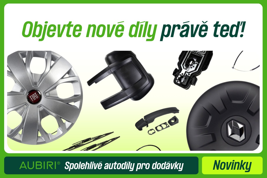 NOVINKY v sortimentu na dodávky – VŠE SKLADEM!