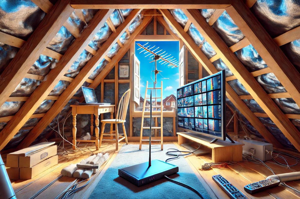 Proč nedávat anténu na půdu