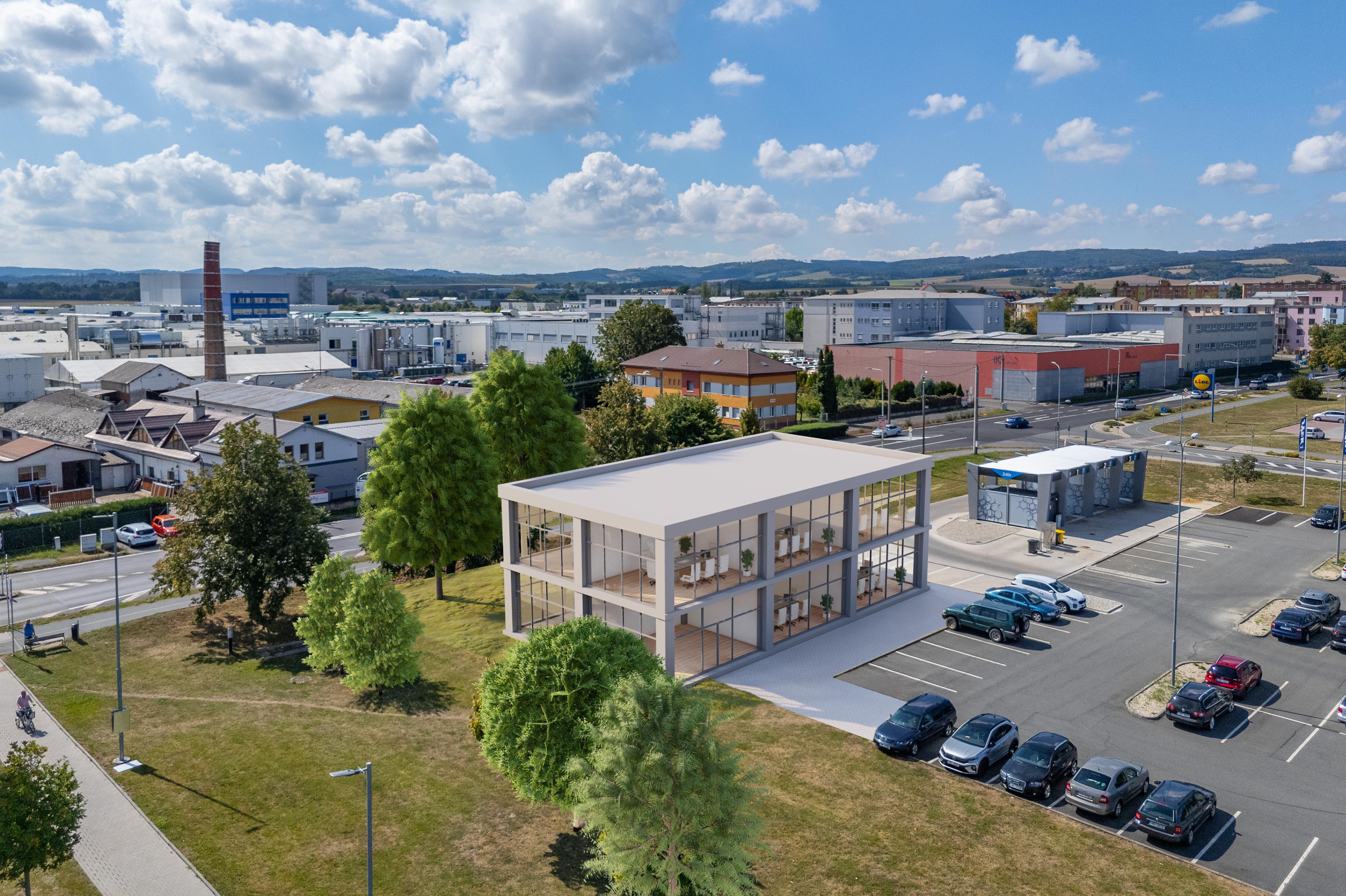 Pozemek určený ke komerční zástavbě v Mohelnici