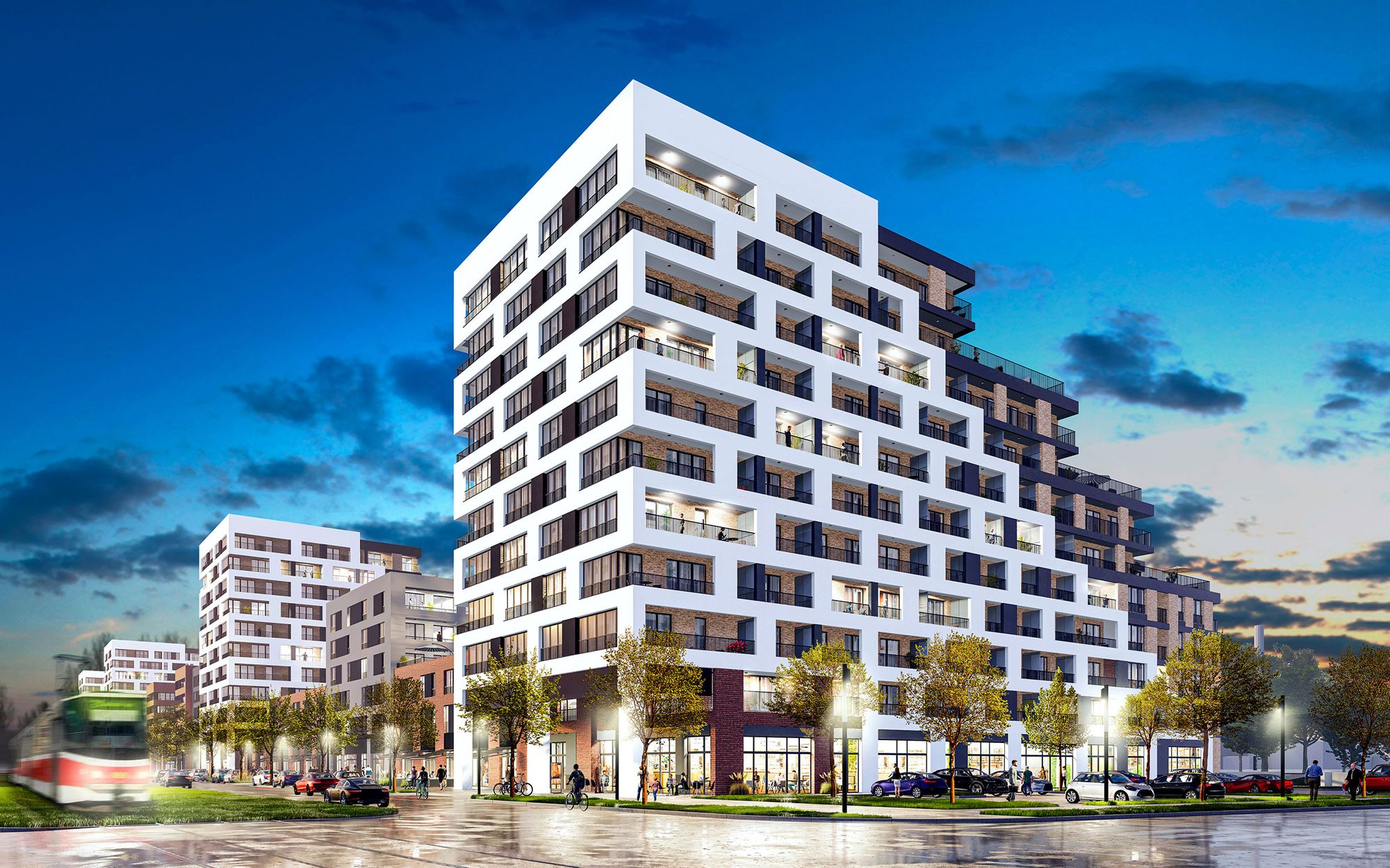 Rezidenční čtvrť Tesla Hloubětín foto 4