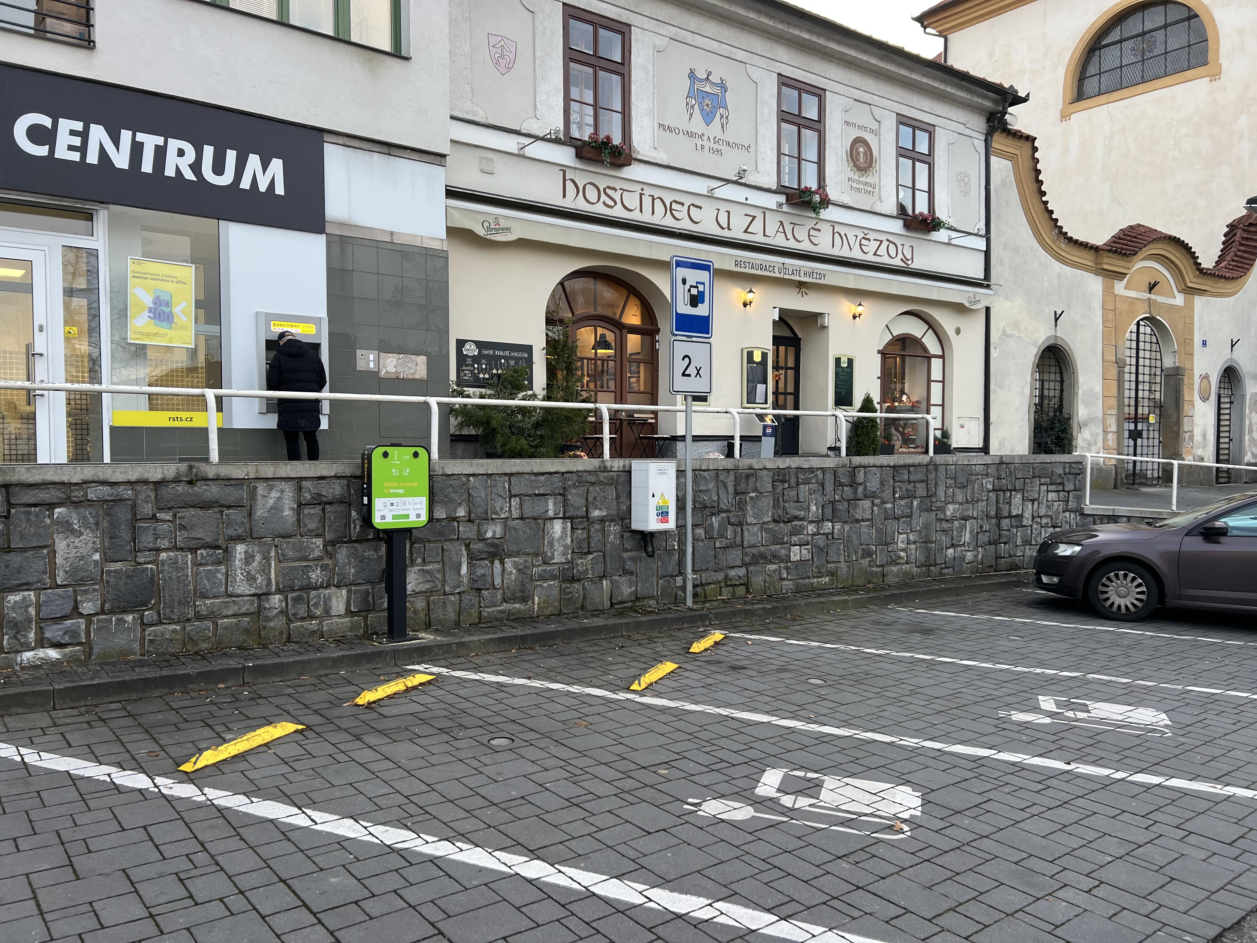 Dobíjecí stanice innogy