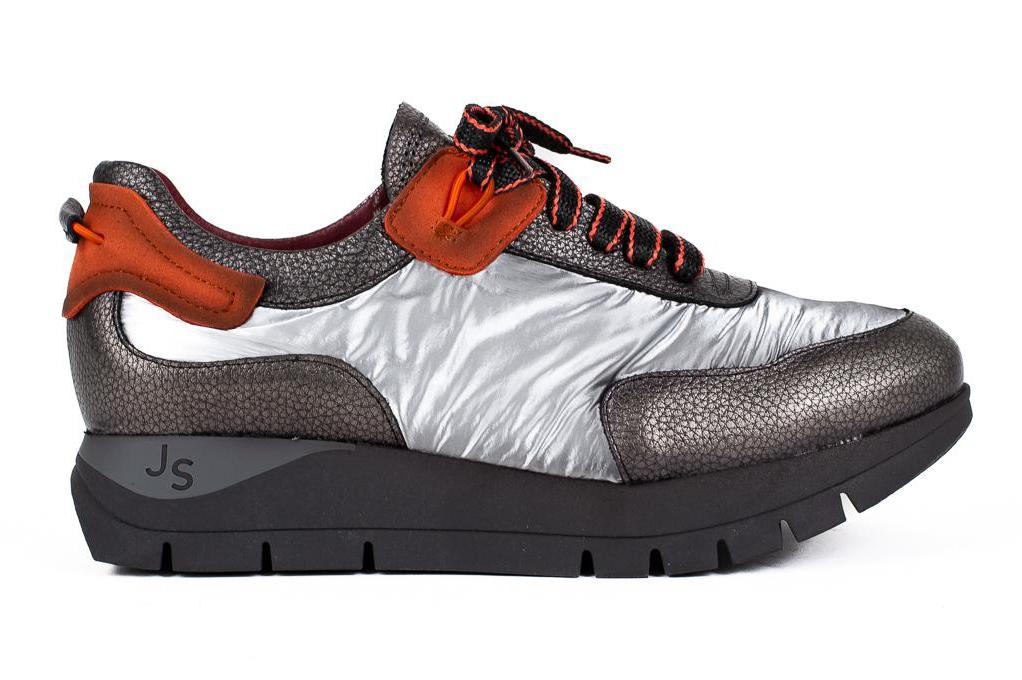 Dámské stříbrné tenisky Jose Saenz