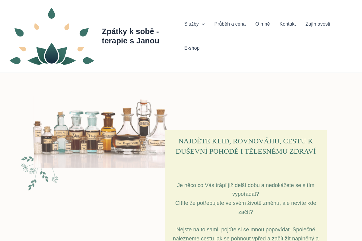 Zpátky k sobě - terapie foto 1