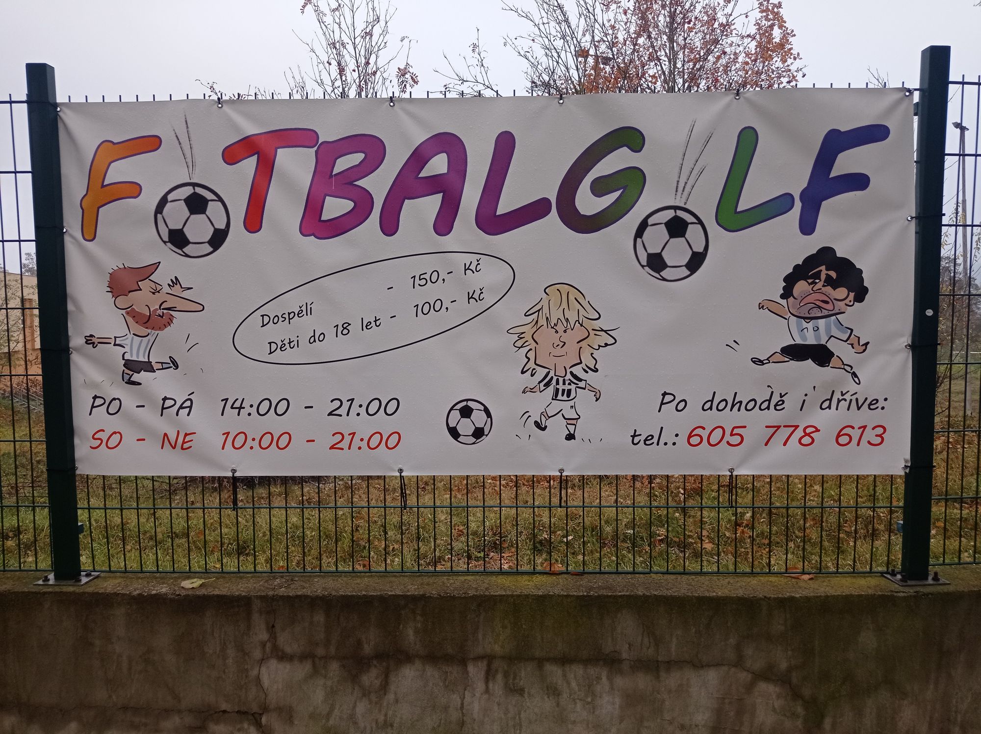 Fotbalgolf Ústí nad Labem foto 1