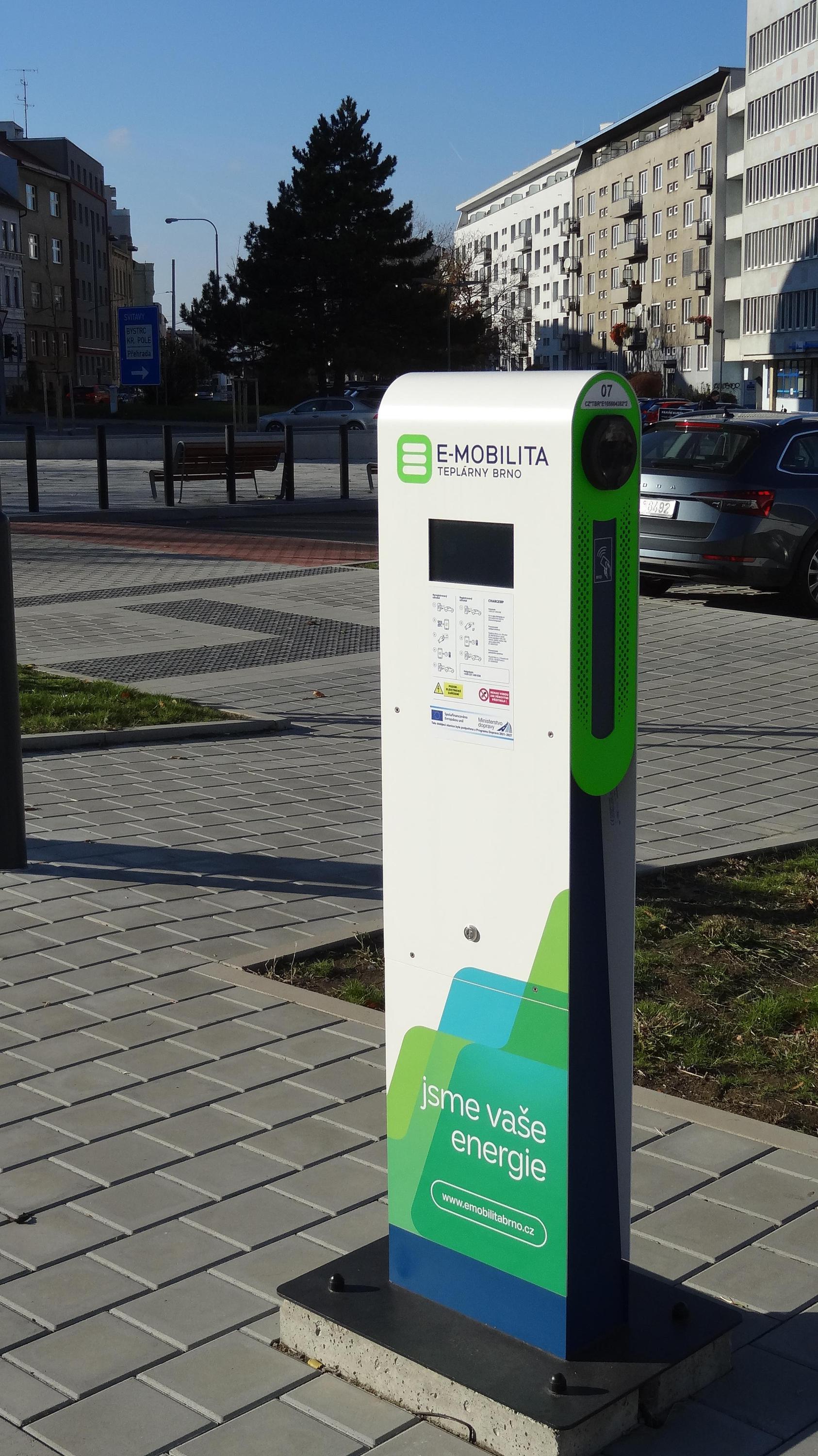 Teplárny Brno, a.s. - nabíjecí stanice foto 2