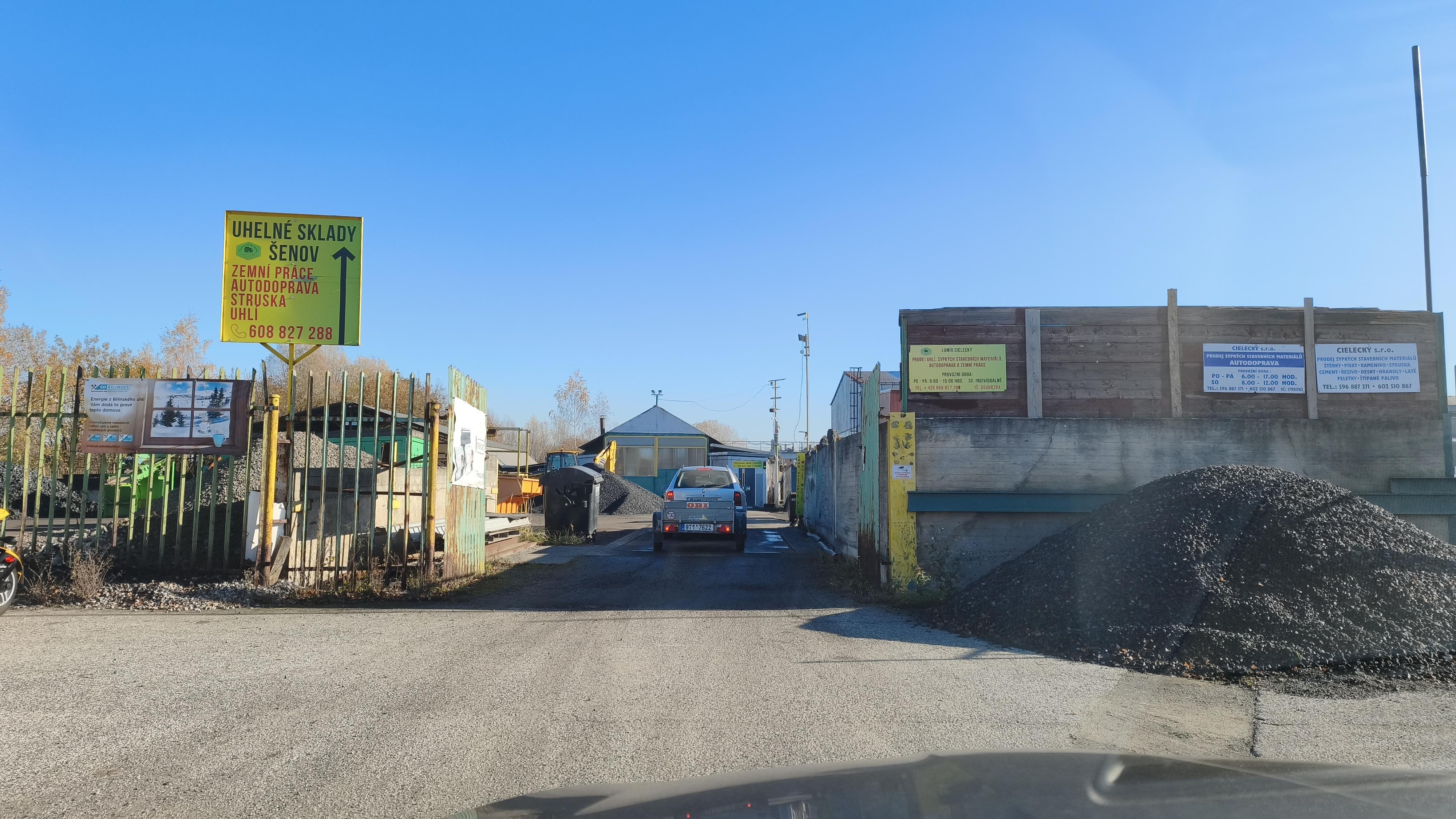 Uhelné sklady Lumír Cielecký foto 2