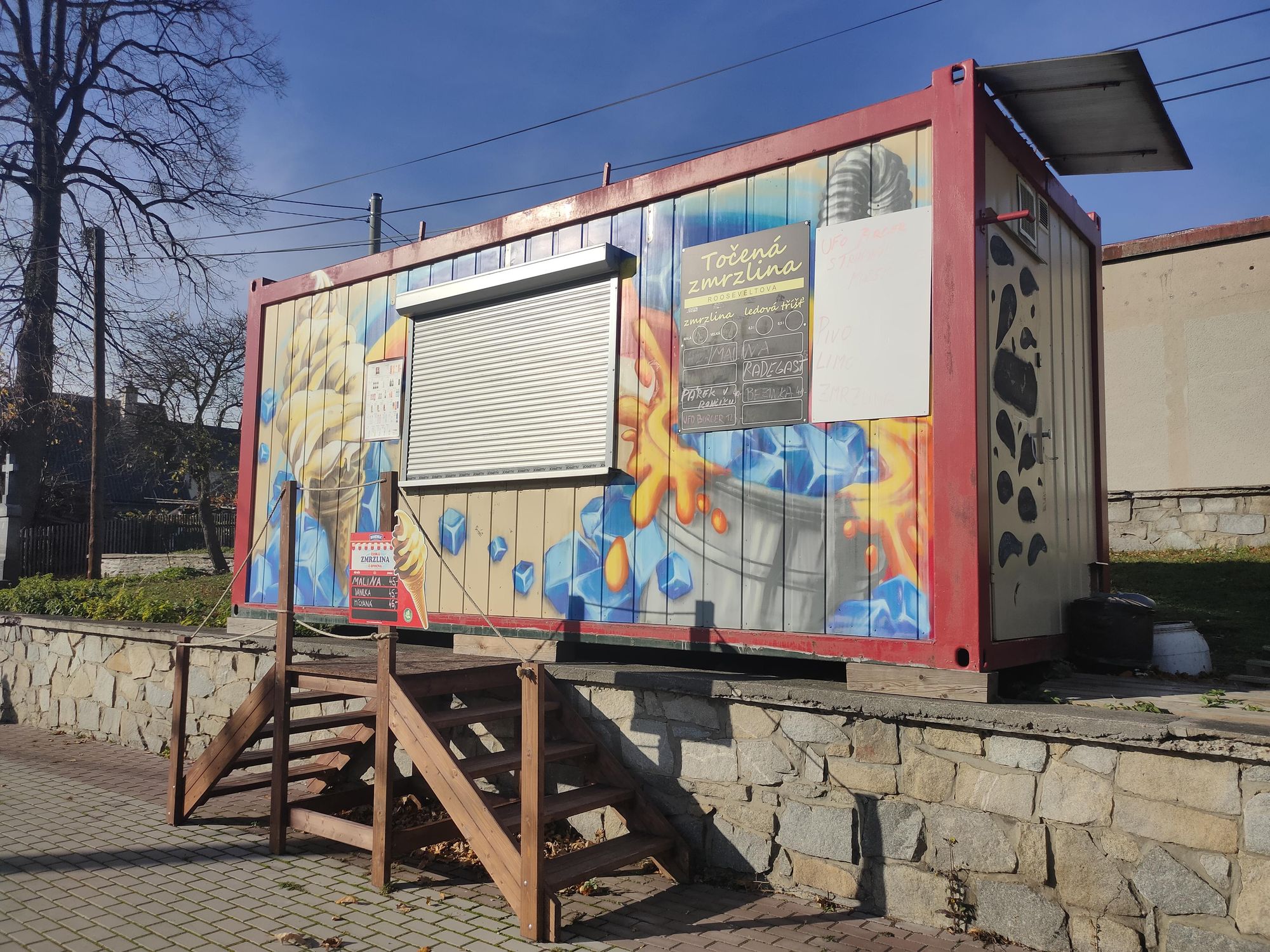 Točená zmrzlina Rooseveltova foto 1