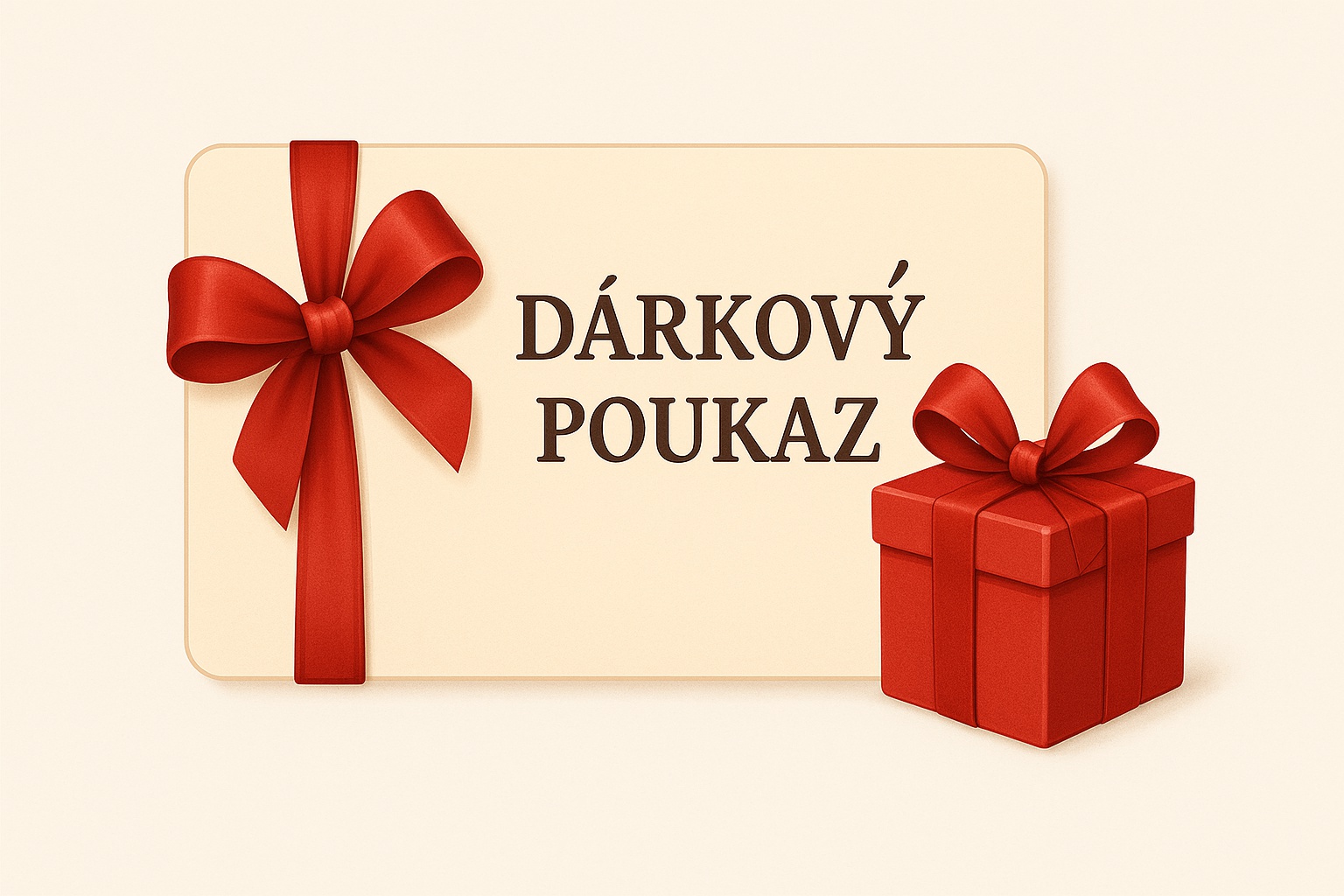 Dárkový kupon