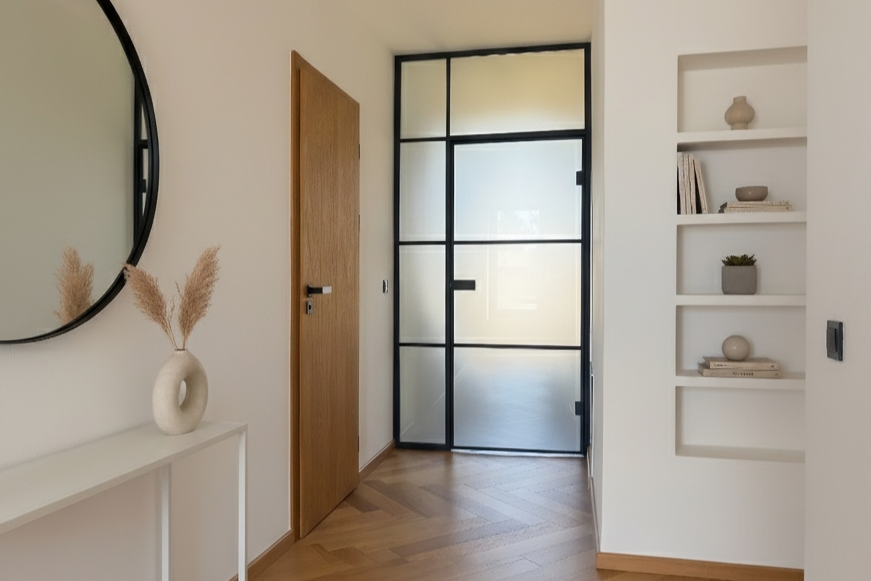 Industriální stěny včetně zaměření a montáže.