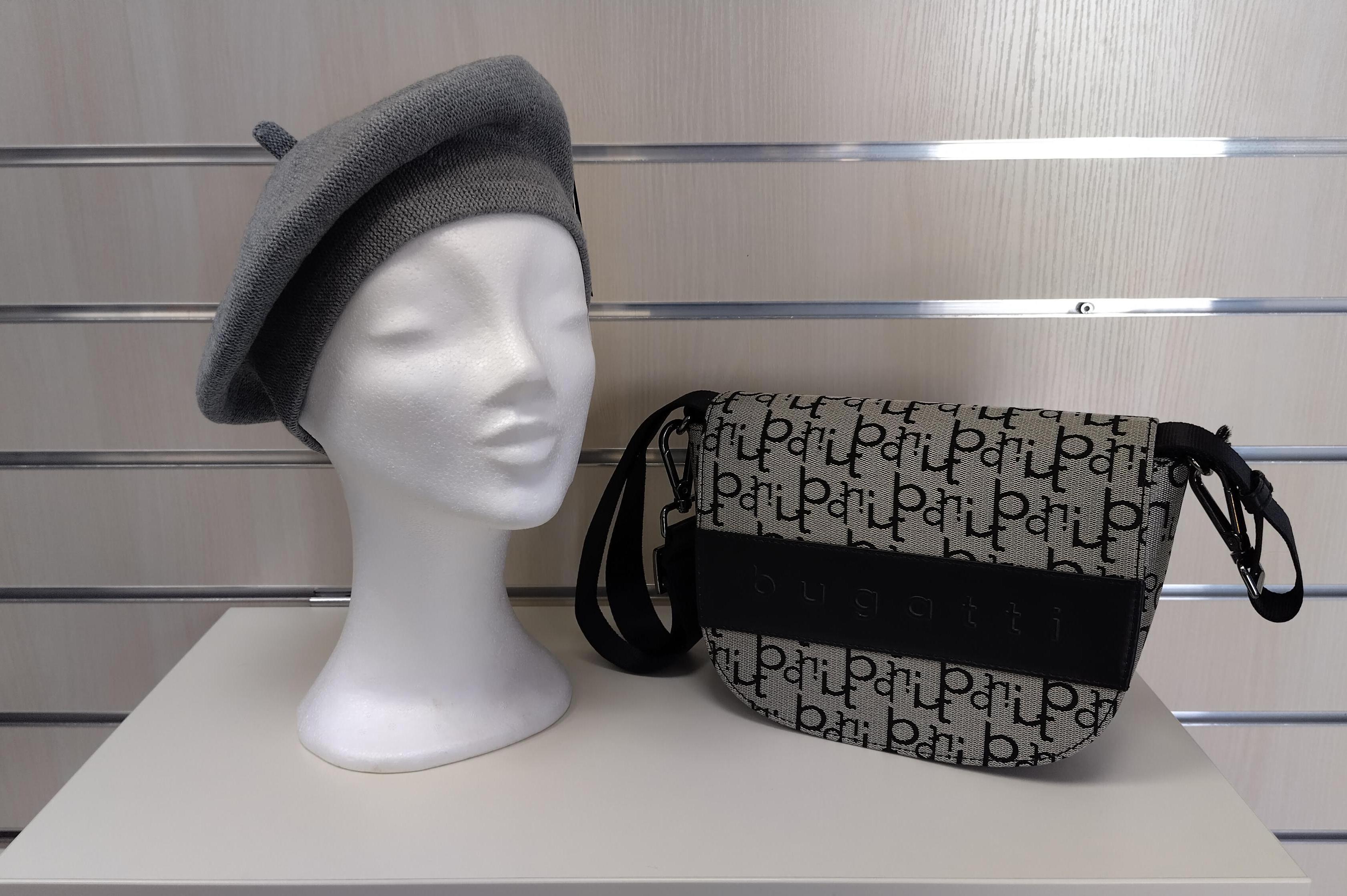 Dámský baret a kabelka Bugatti