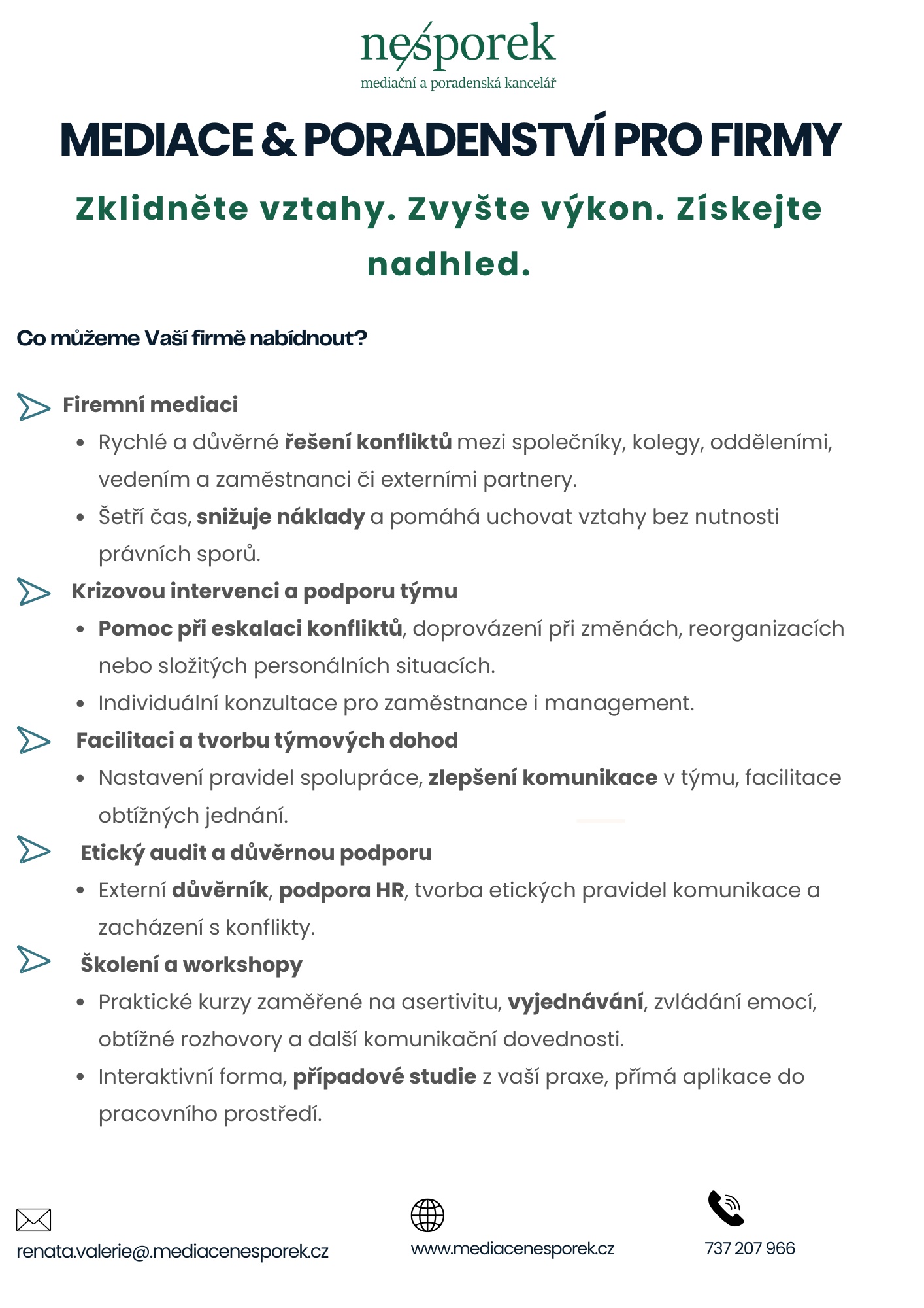 NE/SPOREK mediační a poradenská kancelář foto 3