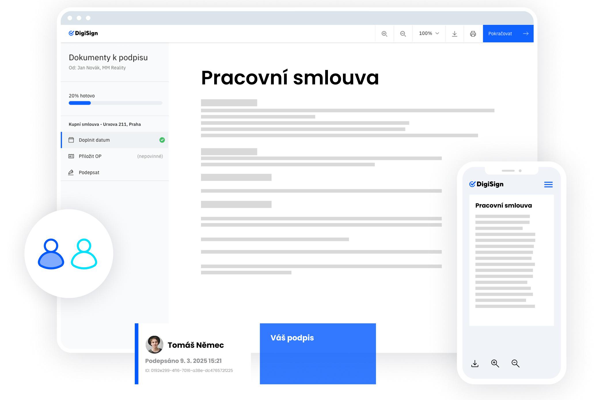 Podepisování HR dokumentů