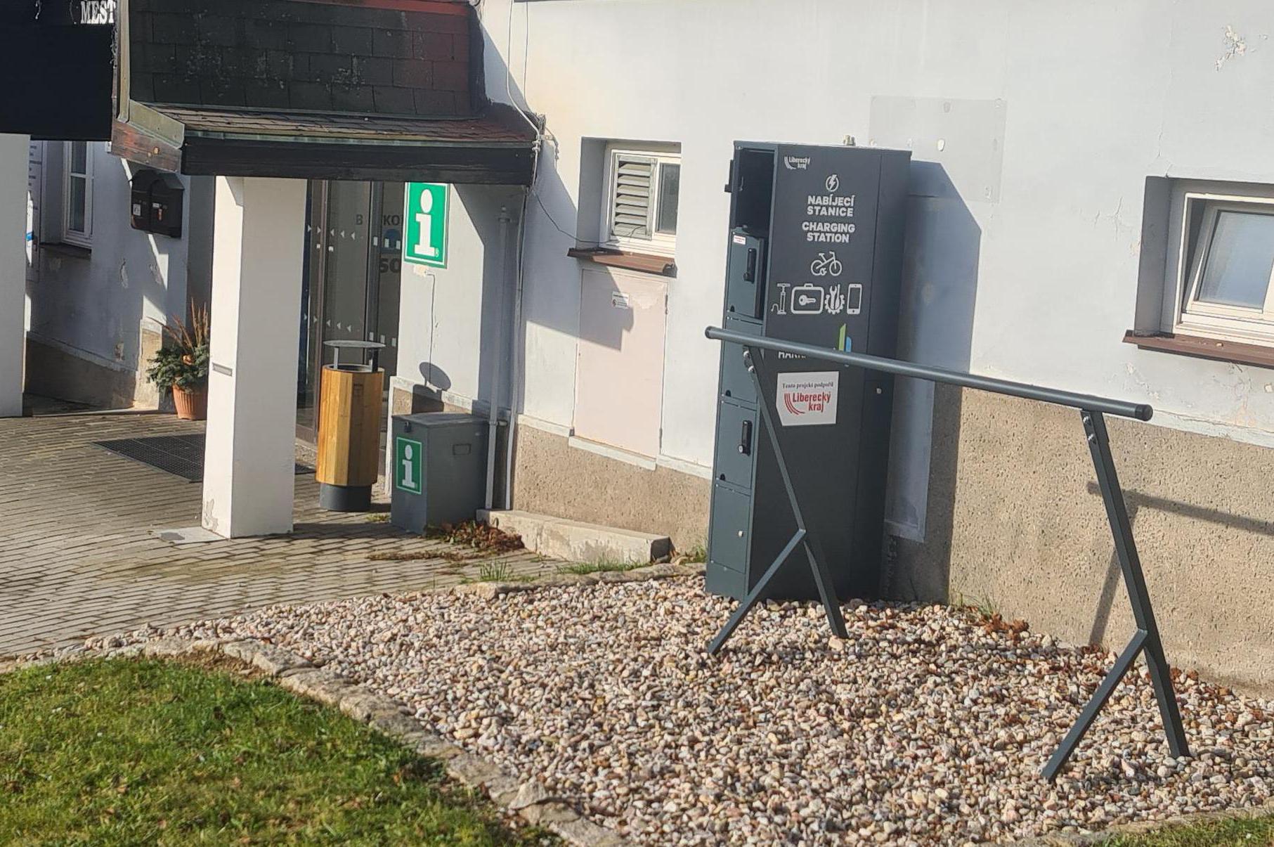 Nabíjecí stanice pro elektrokola