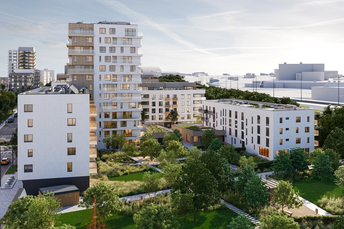 Habitat - rezidenční projekt Skanska