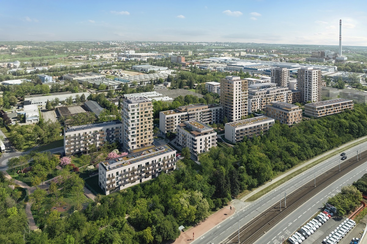 Habitat - rezidenční projekt Skanska foto 2