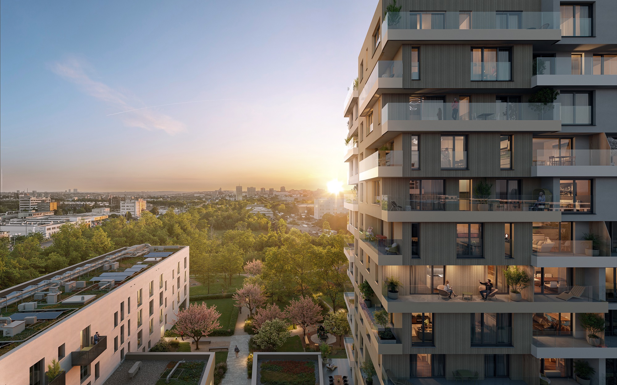 Habitat - rezidenční projekt Skanska foto 3