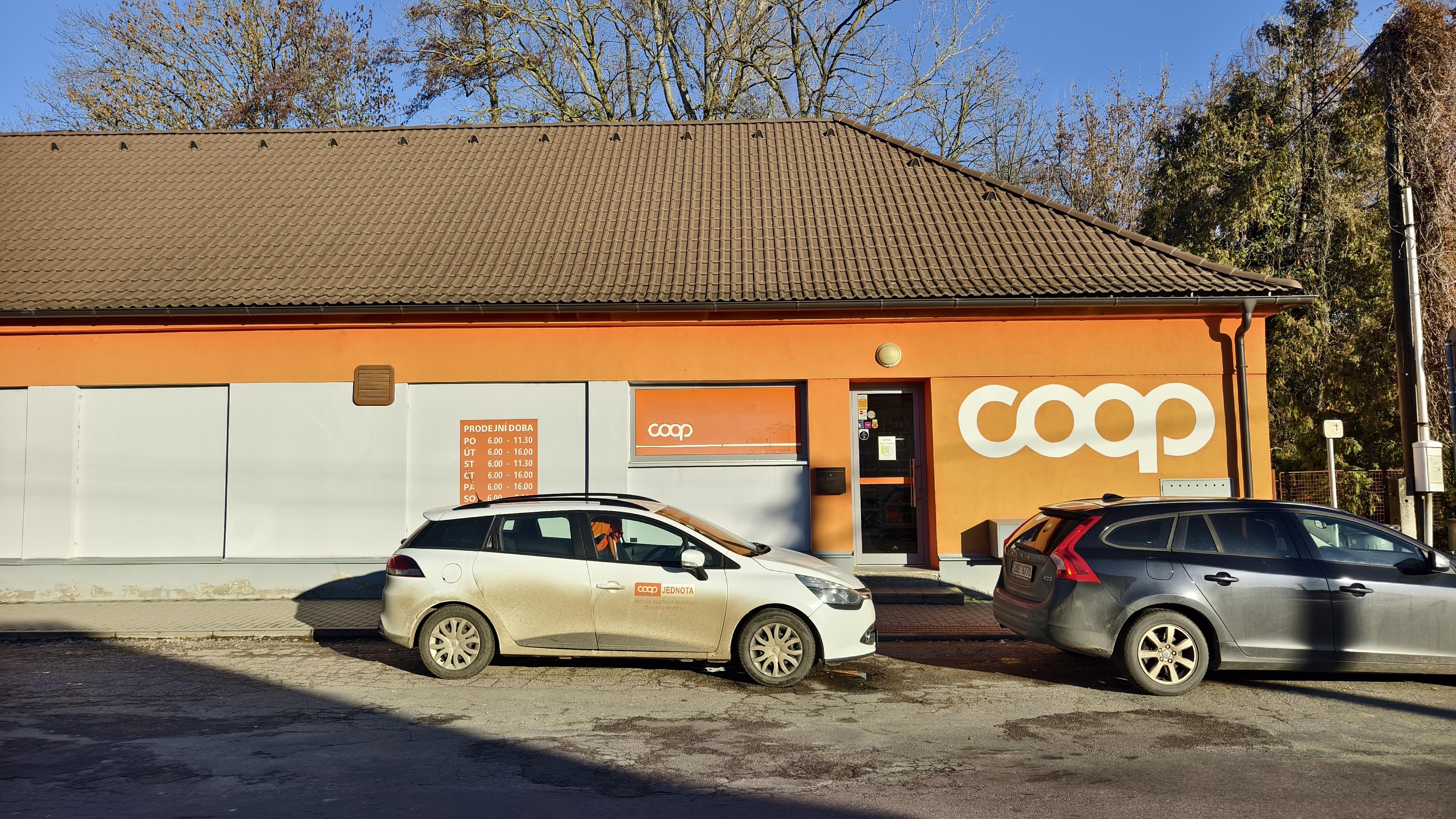 JEDNOTA, spotřební družstvo, Moravský Krumlov – COOP