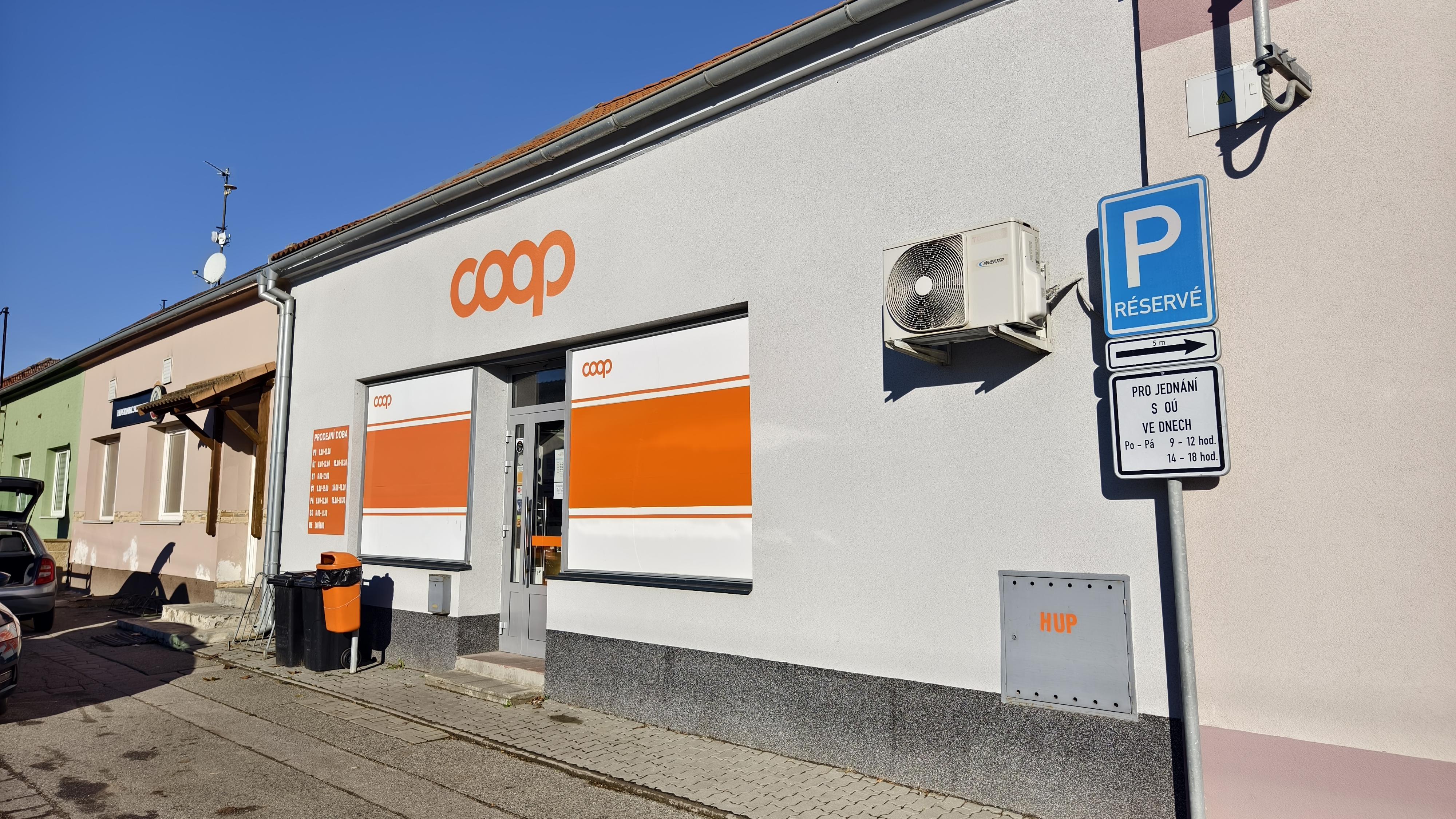 JEDNOTA, spotřební družstvo, Moravský Krumlov – COOP
