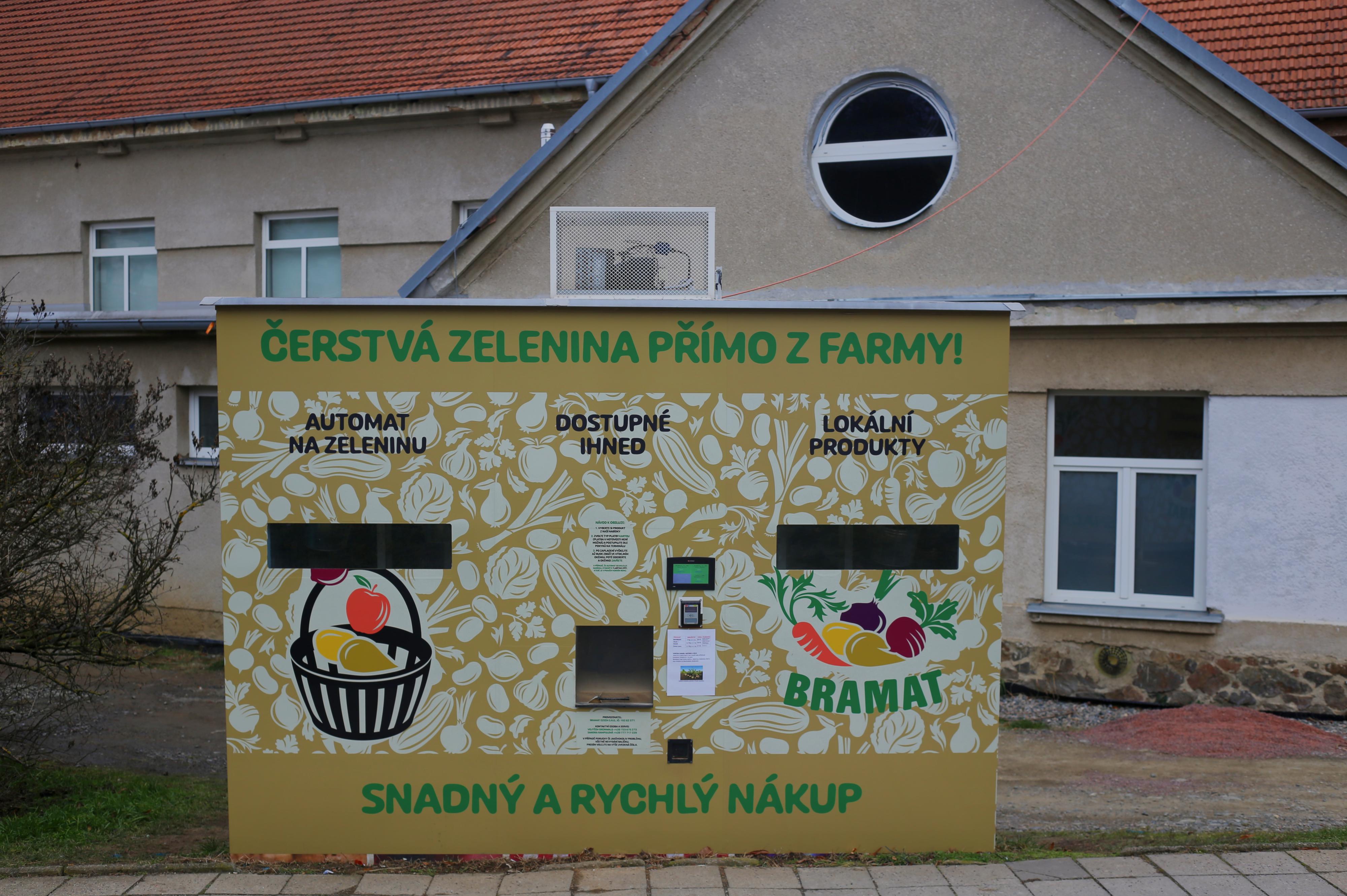 Bramat - automat na zeleninu