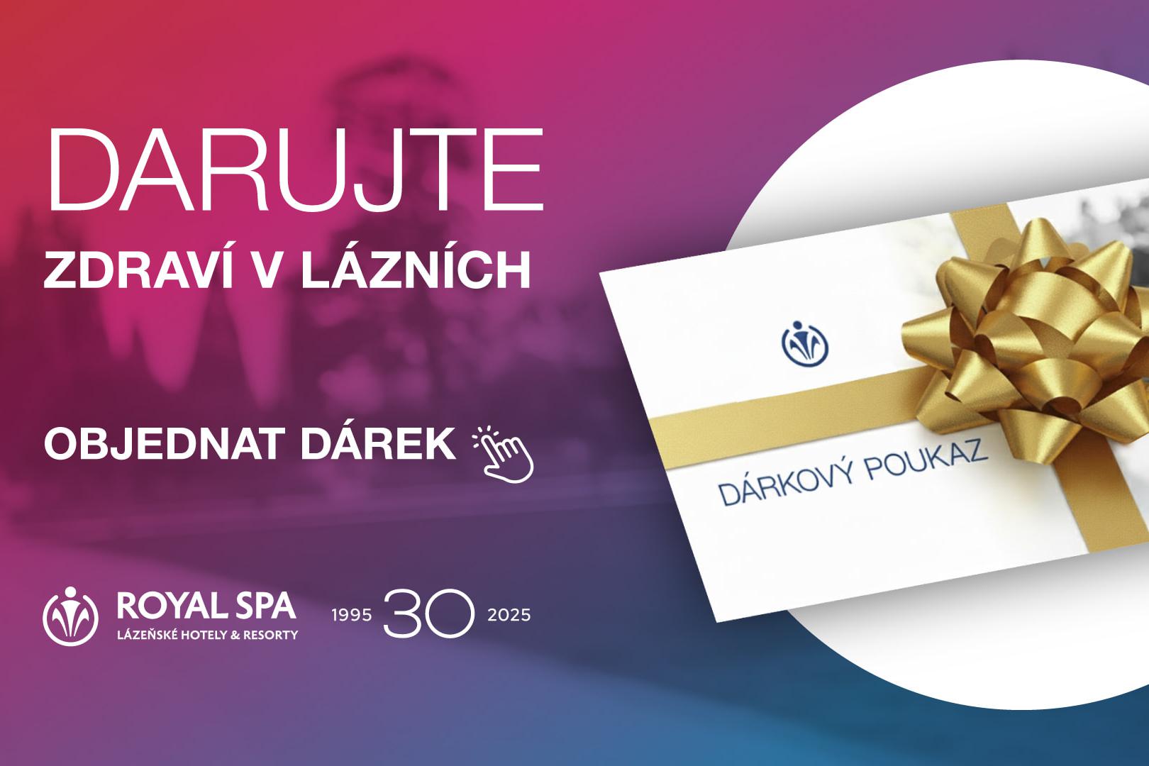 Dárkové poukazy Royal Spa