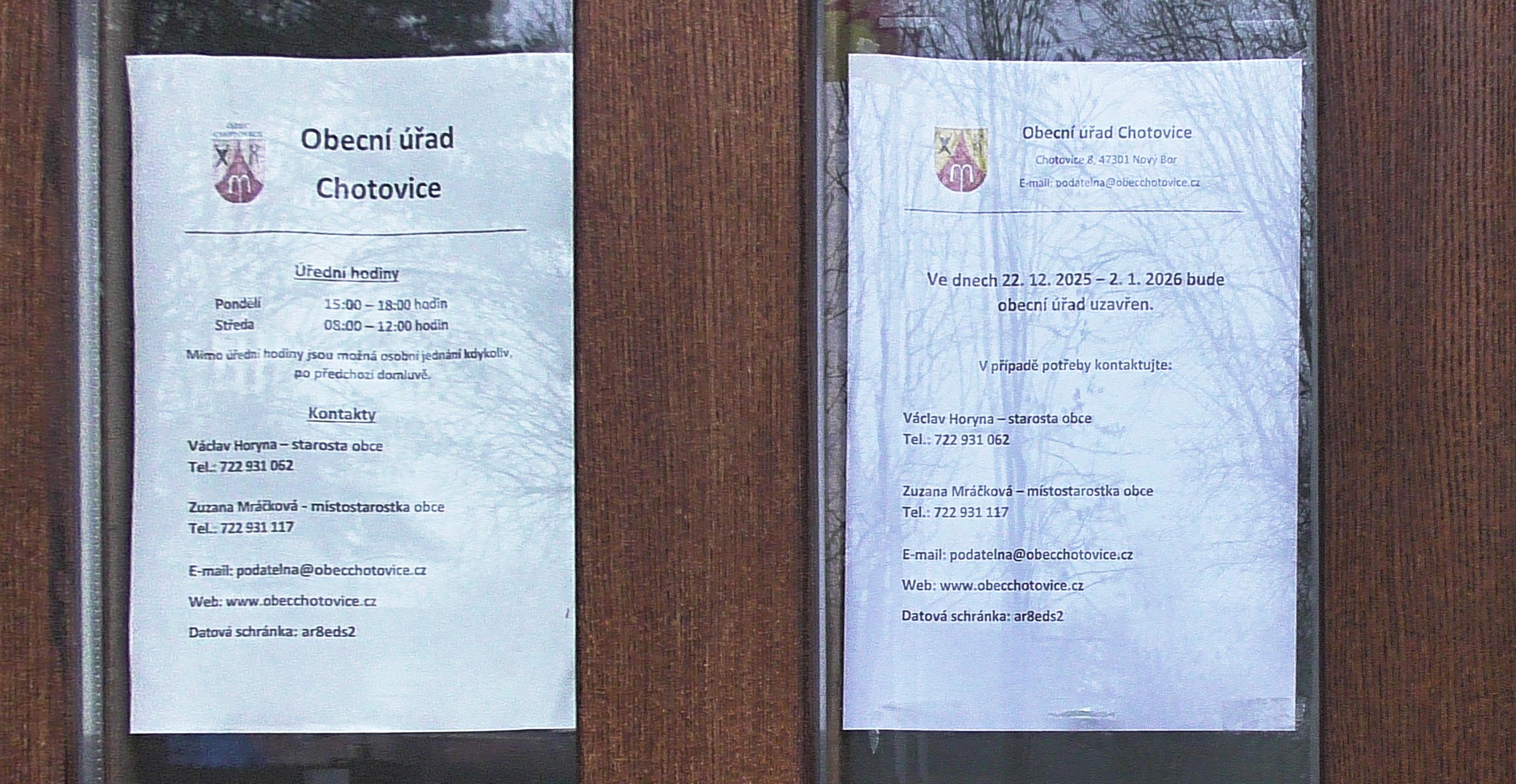 Chotovice - obecní úřad foto 6