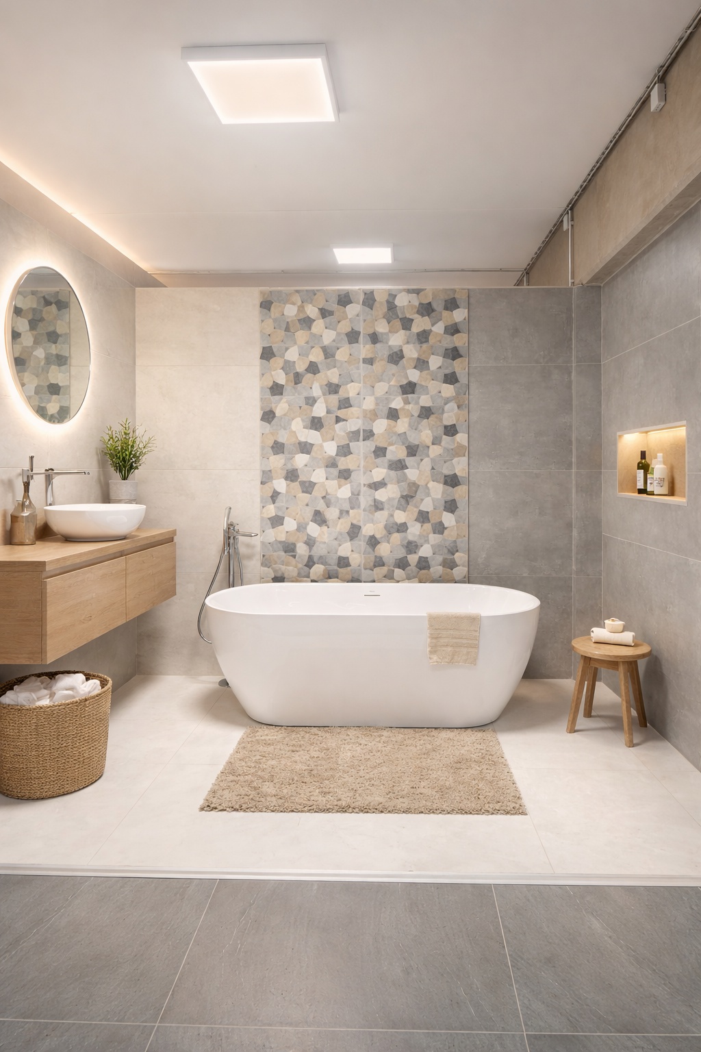 Grafický návrh koupelny