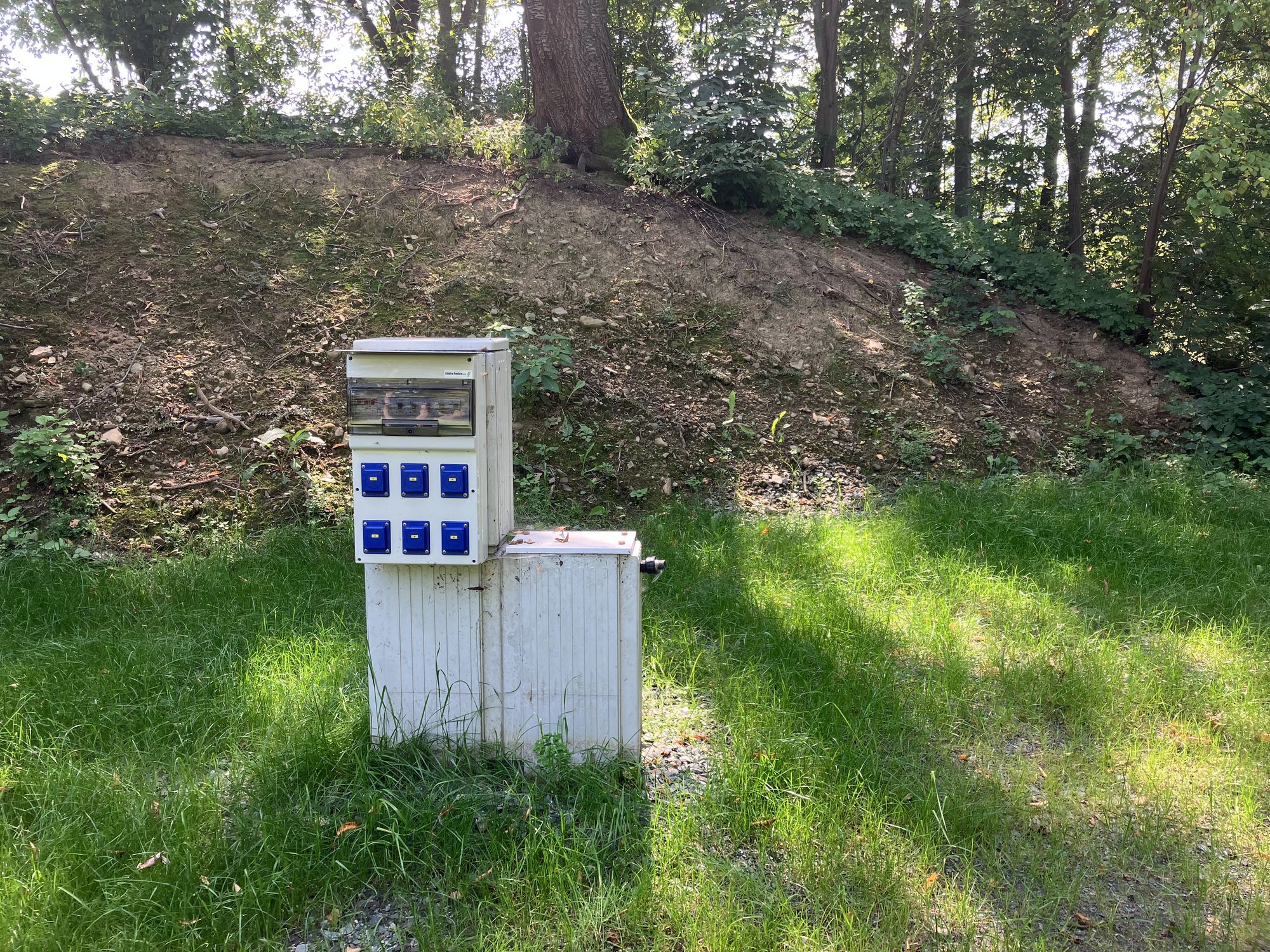 Stellplatz koupaliště Vigantice