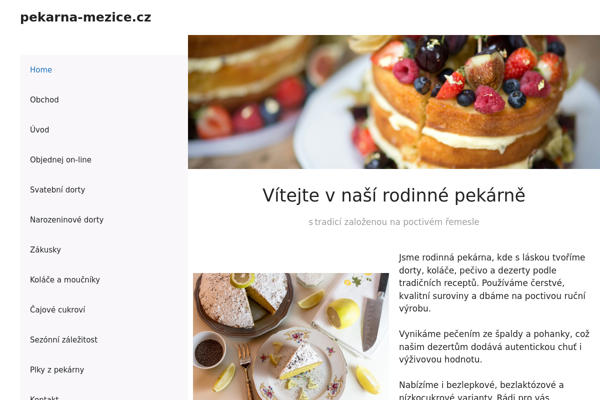 Pekárna a cukrárna Mezice foto 1