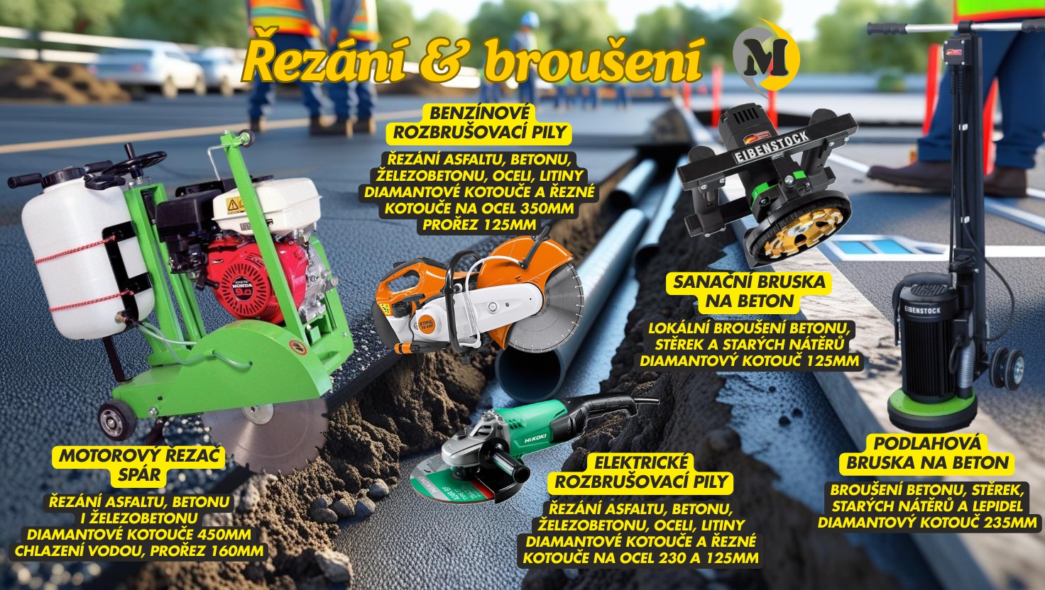 M-půjčovna stavební techniky foto 2