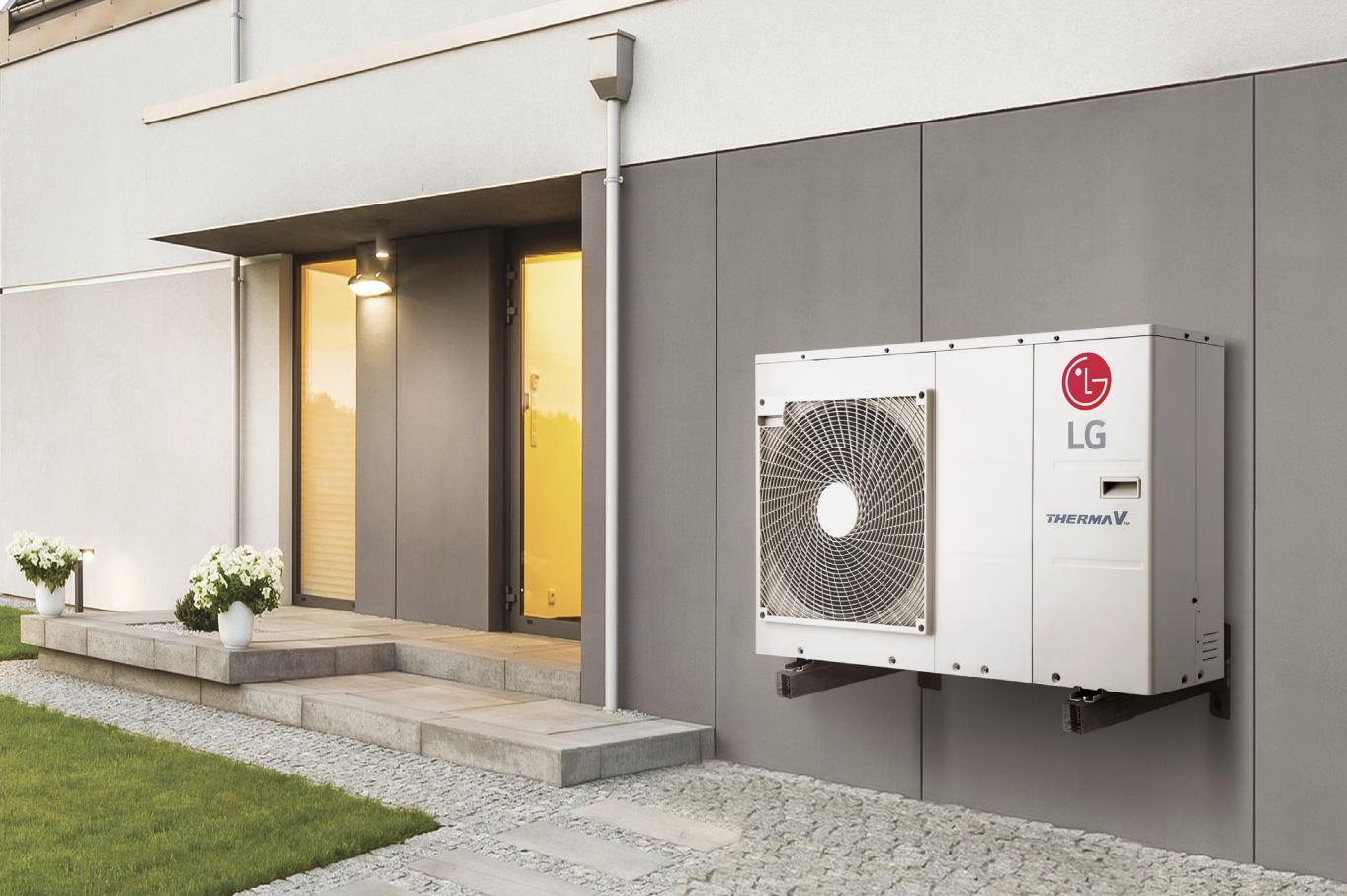 Tepelné čerpadlo LG Therma V monoblok 9 kW A+++