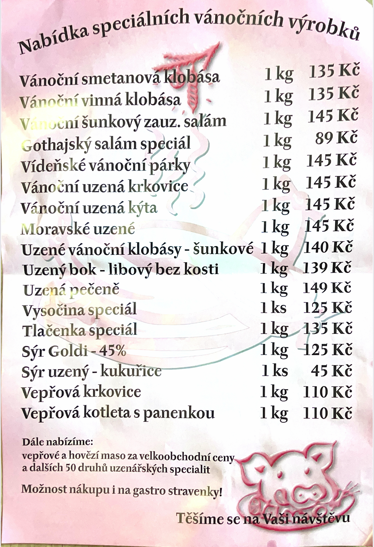 Řezník - Uzenář - Kališ Miroslav foto 3