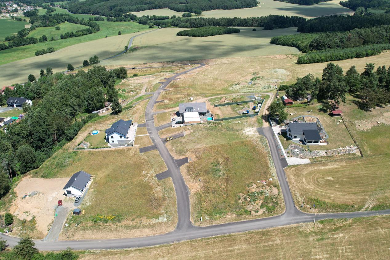 Prodej stavebního pozemku 1202 m2, Pařezov