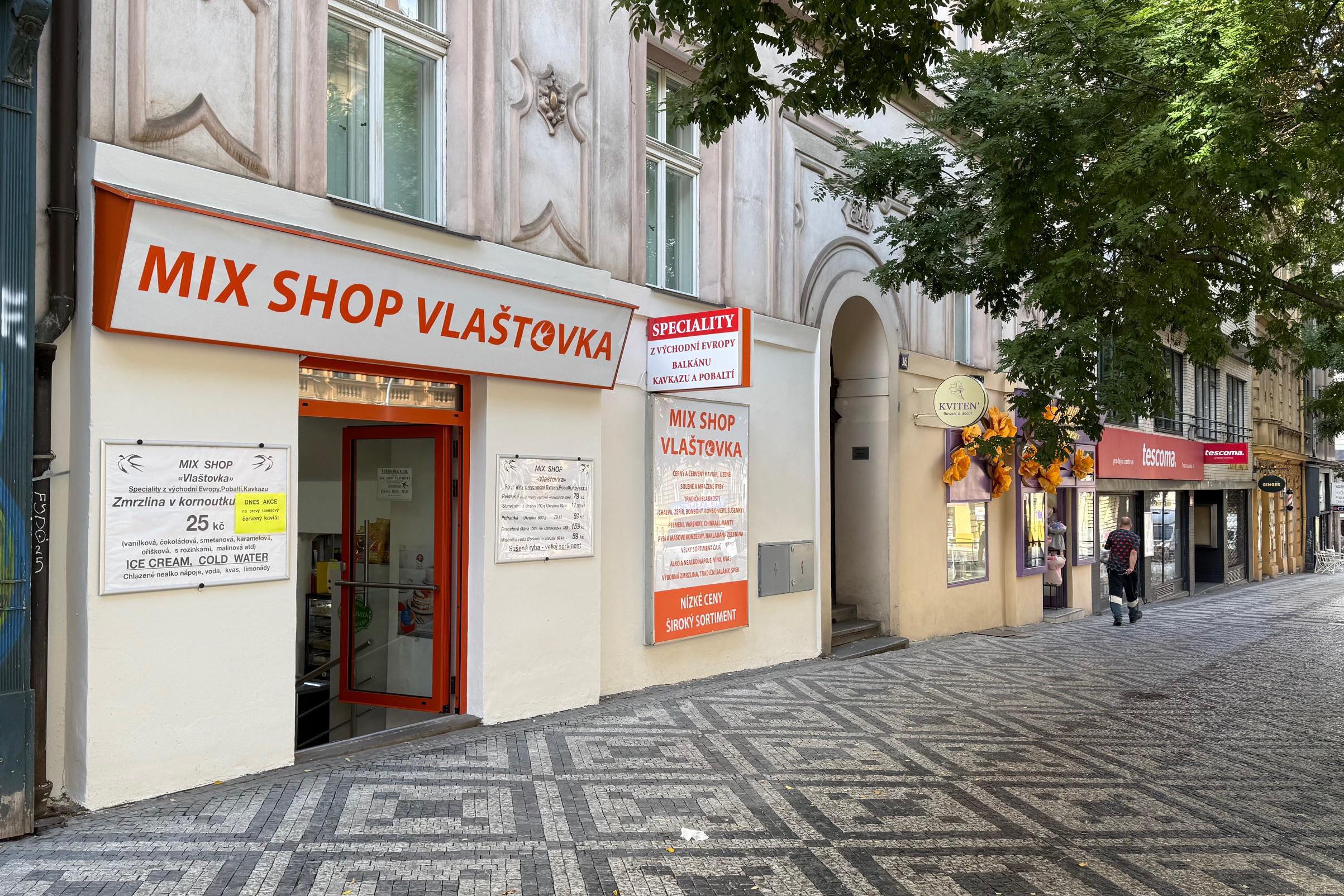 MIX SHOP VLAŠTOVKA  Speciality z východní Europy, Pobaltí a Kavkazu