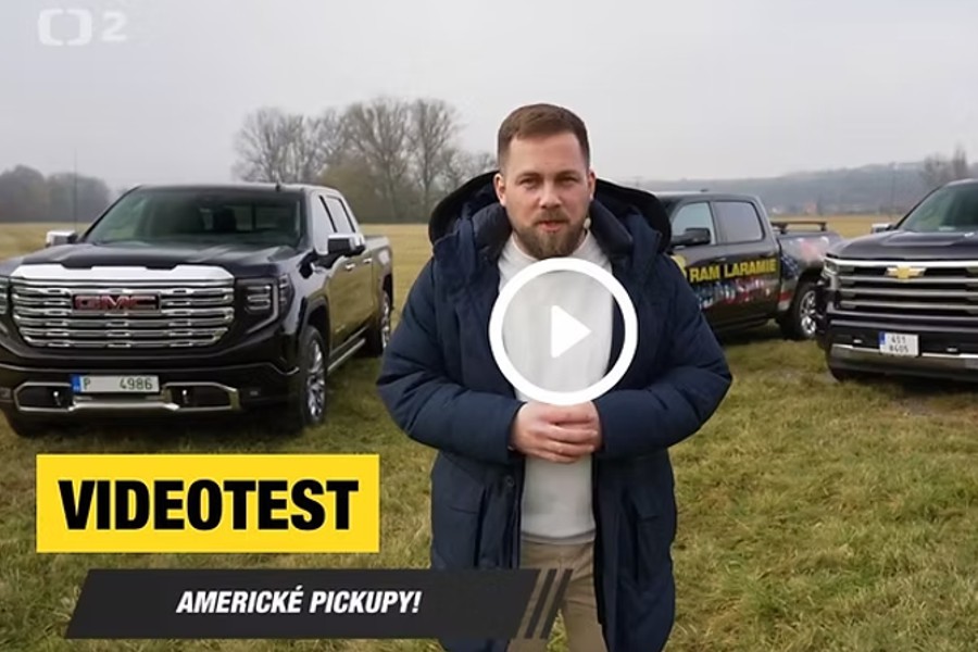 3x Pick-up - videotest na ČT2