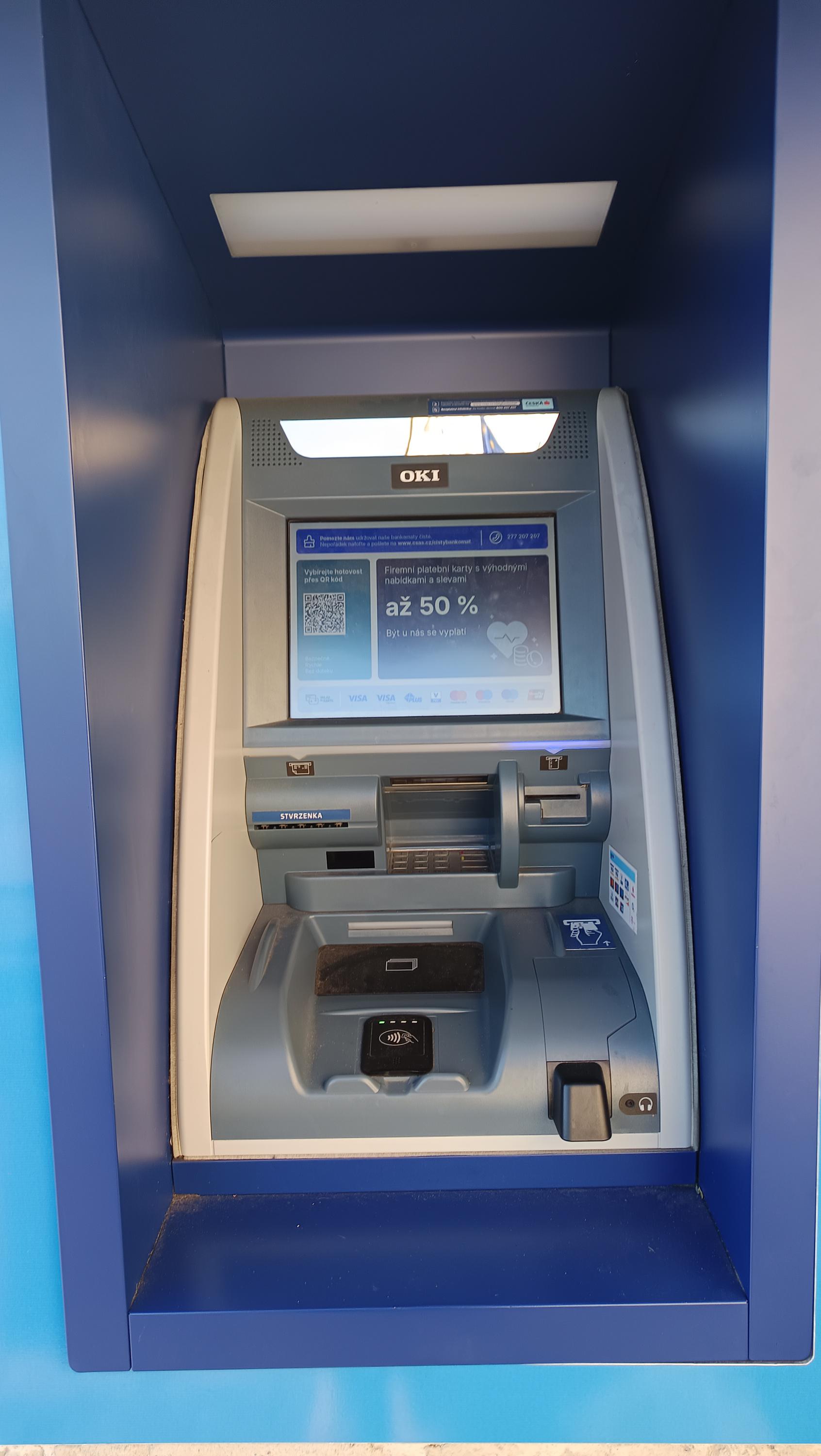 Bankomat České spořitelny foto 2