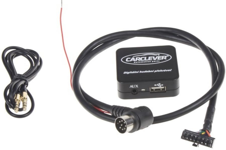 Hudební přehrávač a handsfree pro autorádio Volvo