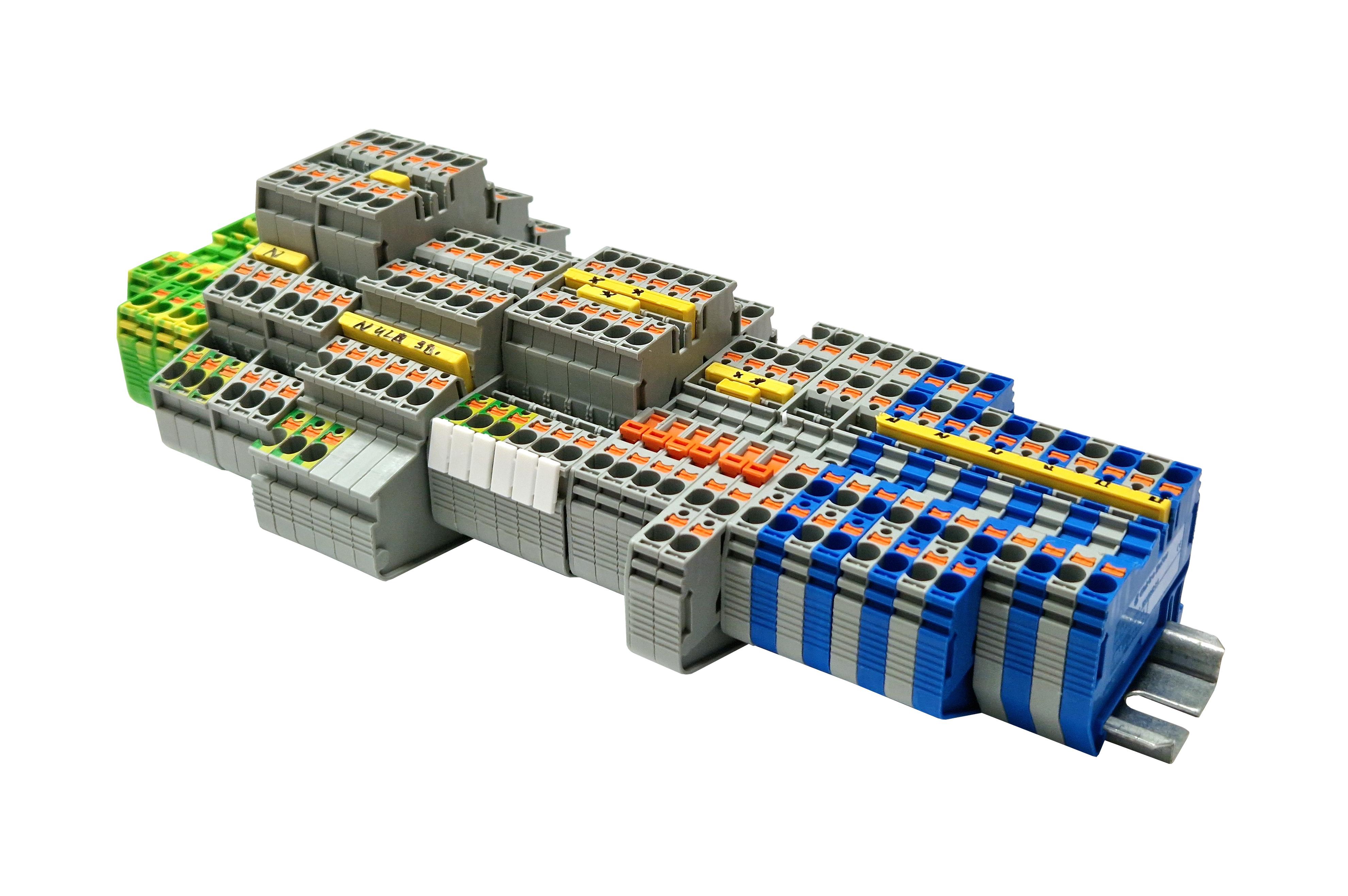 Bezšroubové svorky PS