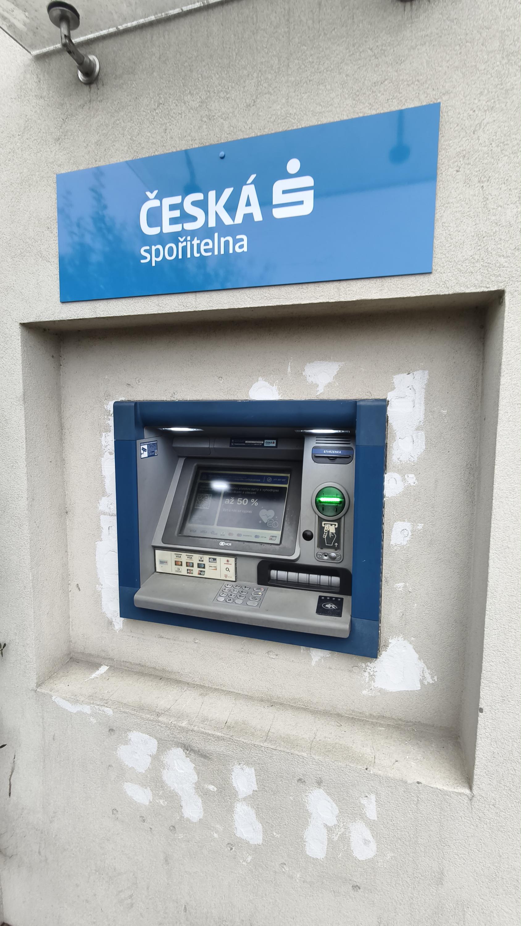 Bankomat České spořitelny foto 2